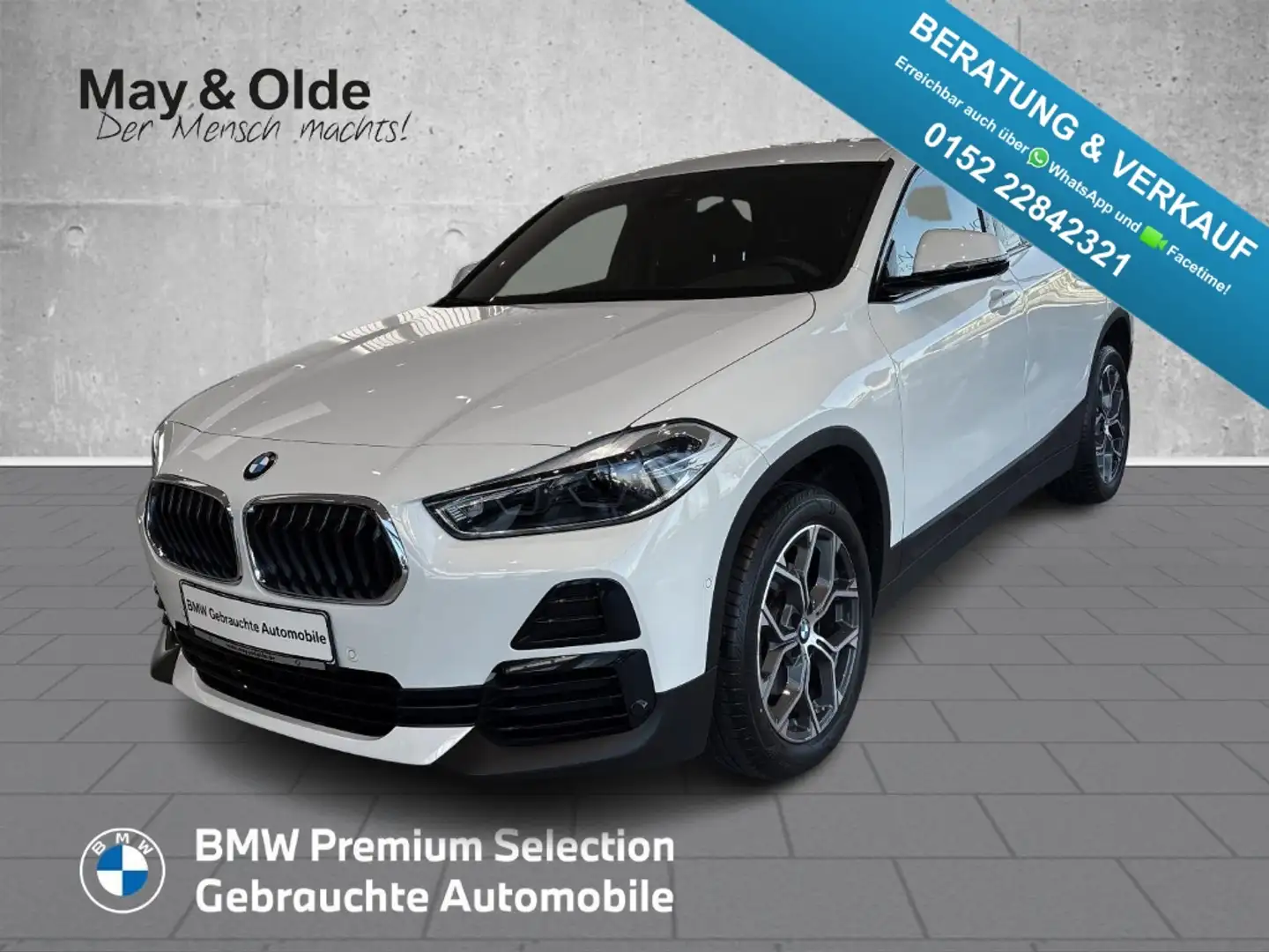 BMW X2 sDRIVE18i Advantage Plus Navi RFK LED Weiß - 1