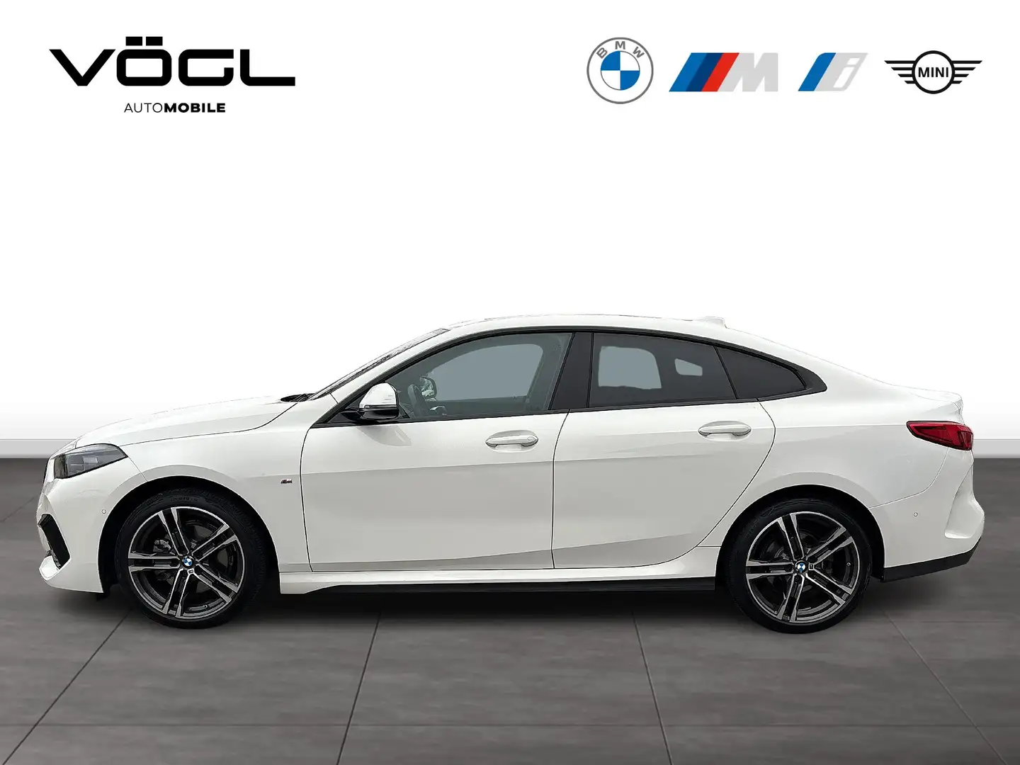 BMW 218 i Gran Coupé M Sport Panoramadach ACC Weiß - 2