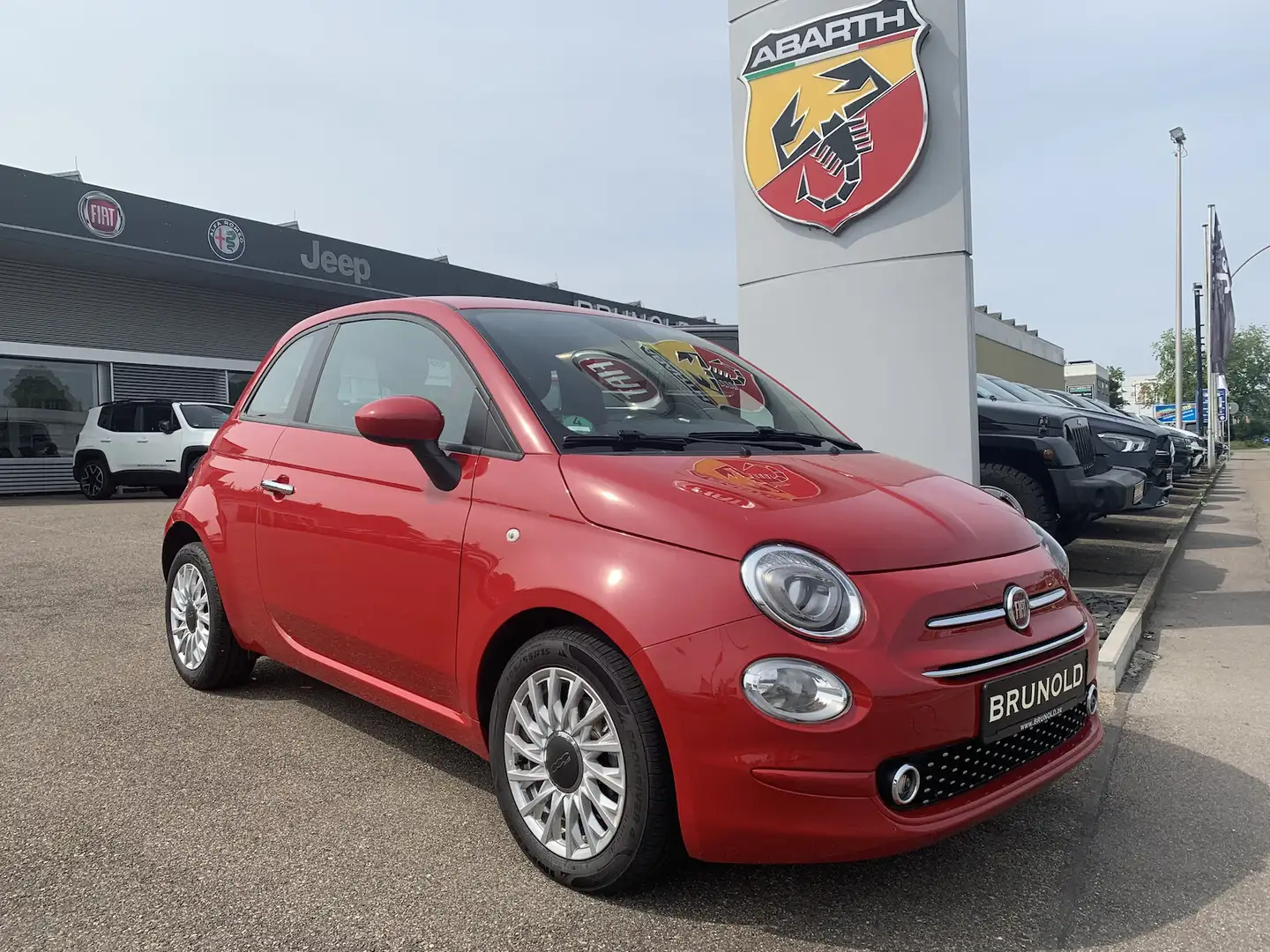 Fiat 500 1.0 Lounge NAVI Rojo - 1
