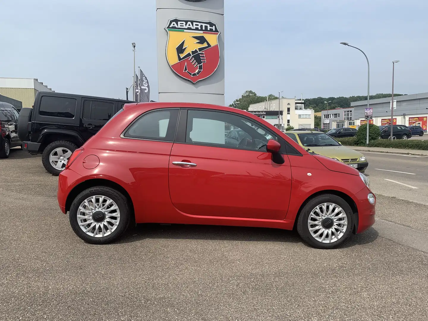 Fiat 500 1.0 Lounge NAVI Rojo - 2