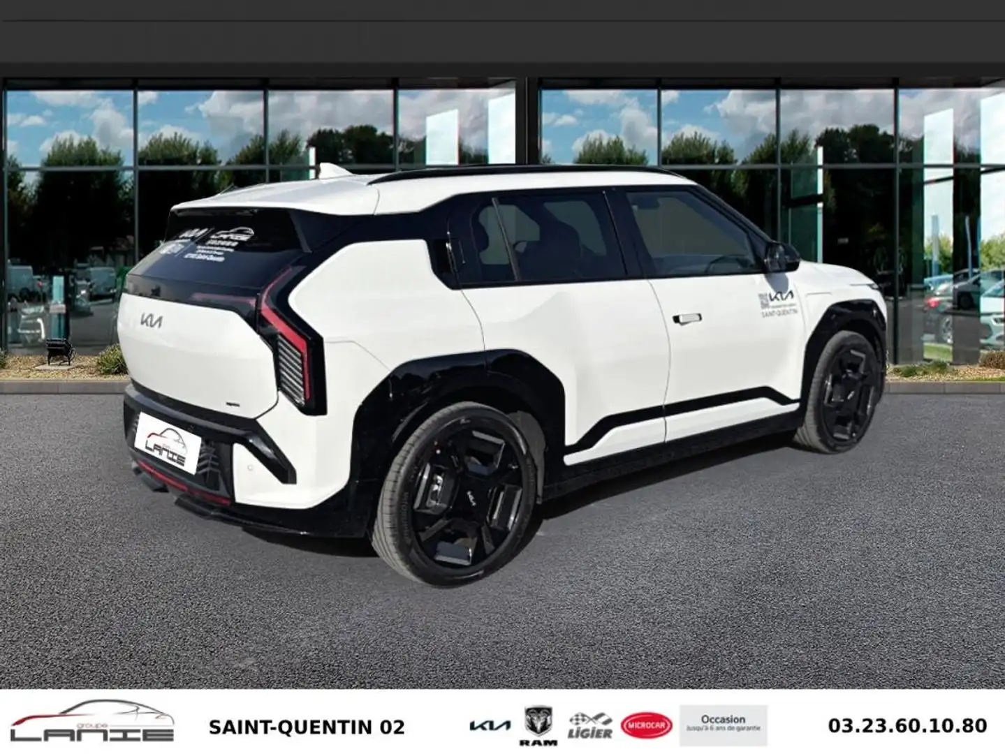 Kia EV3 81.4 kWh 204 ch GT-line Blanc - 2