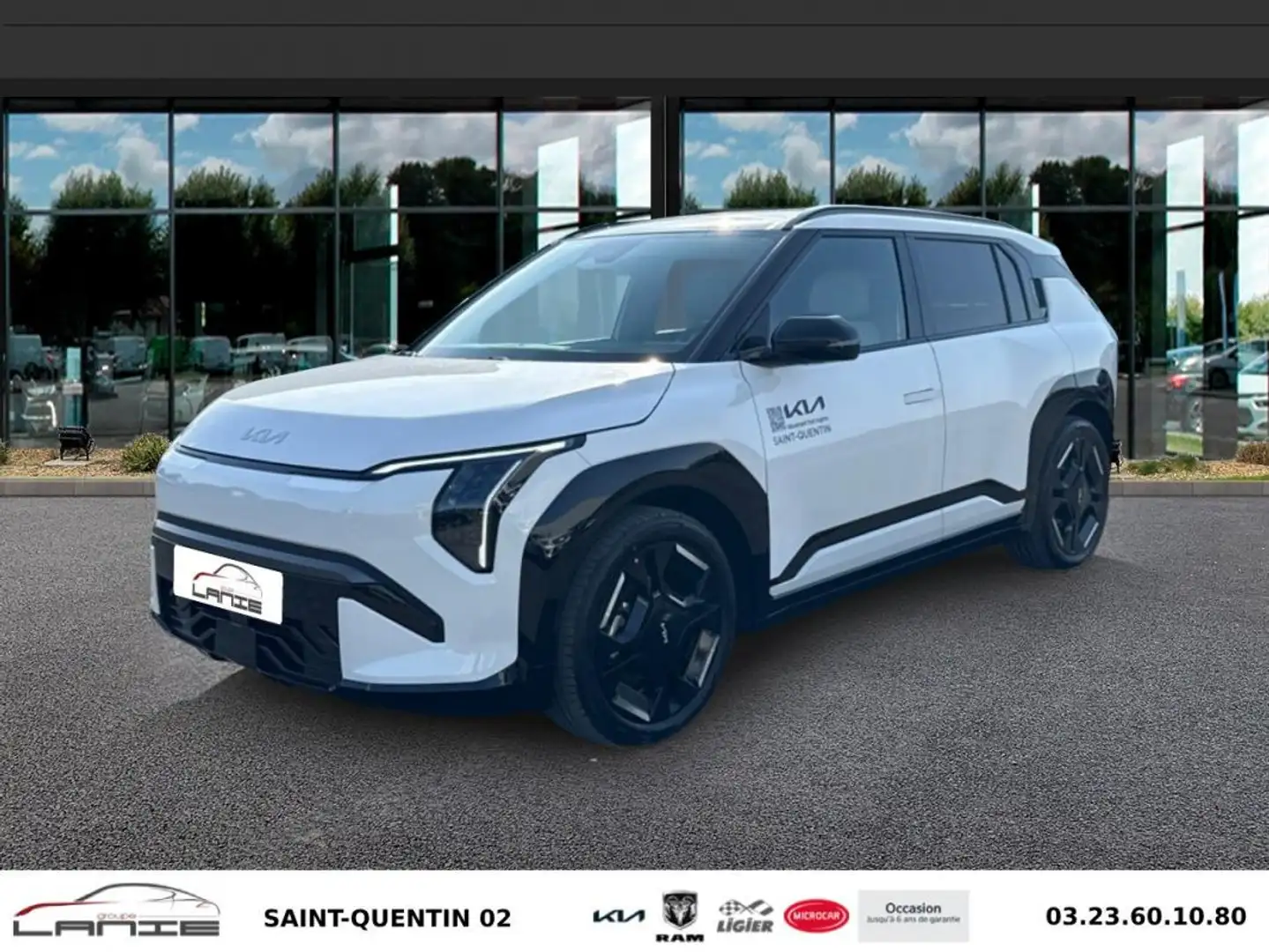 Kia EV3 81.4 kWh 204 ch GT-line Blanc - 1