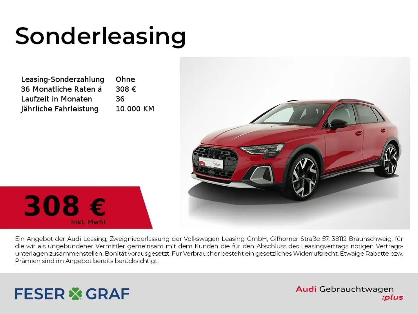 Audi A3 allstreet 35 TDI S tronic S Line Int Leder,Matrix, Rood - 1