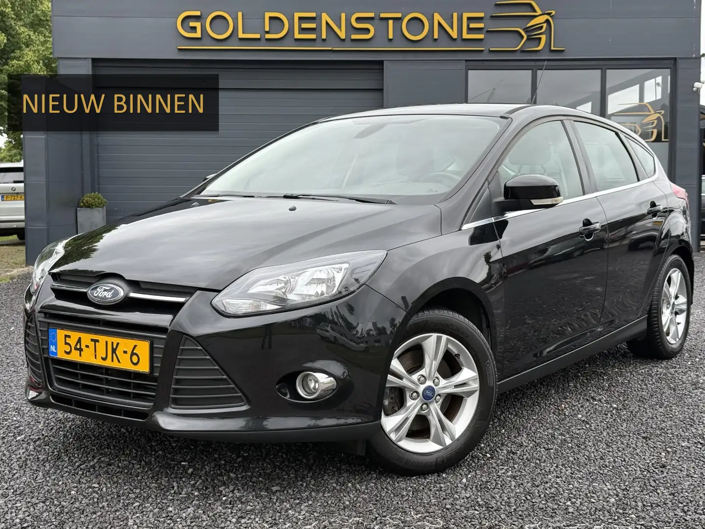 Ford Focus 1.6 EcoBoost Trend Sport 2e Eigenaar,Clima,Cruise, Zwart - 1