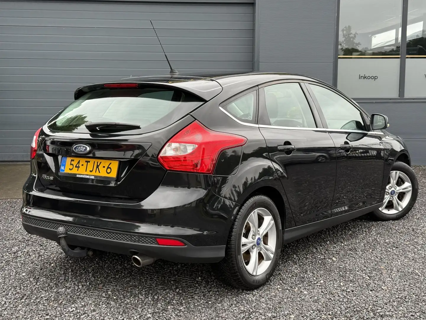 Ford Focus 1.6 EcoBoost Trend Sport 2e Eigenaar,Clima,Cruise, Zwart - 2