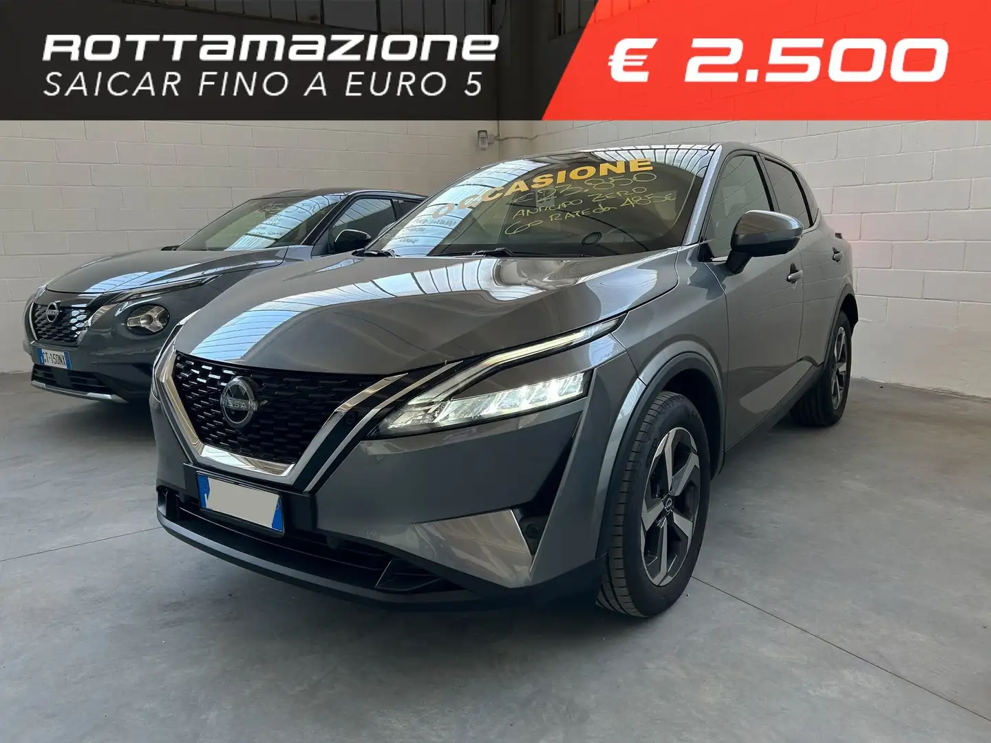Nissan Qashqai 1.3 MHEV 140 CV N-Connecta Gris - 1