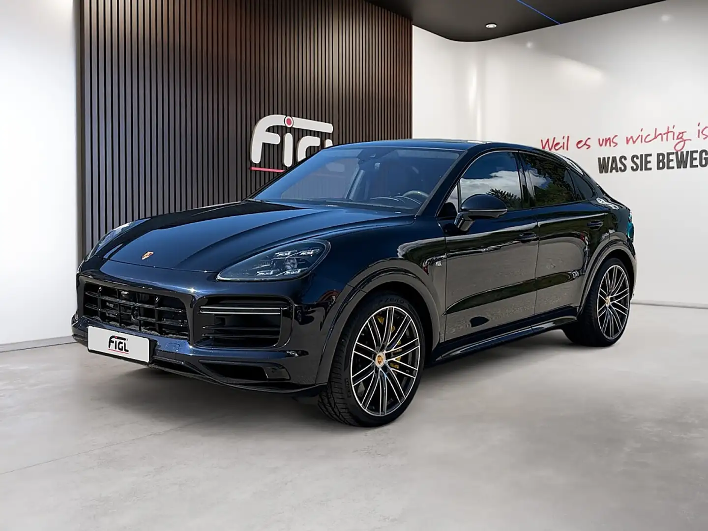 Porsche Cayenne Coupé Turbo S E-Hybrid 1. Hand | SportDesign P... Blau - 1