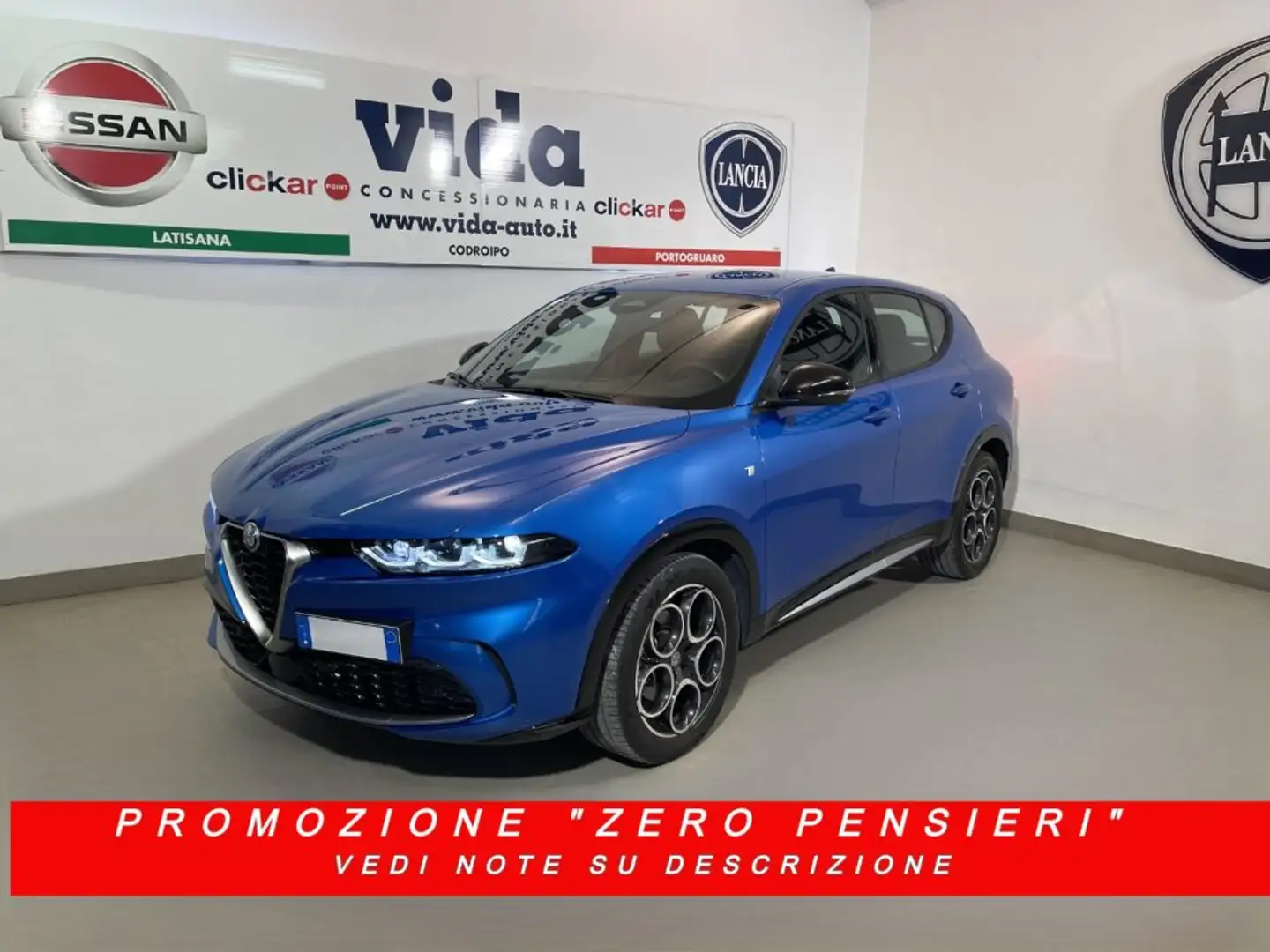 Alfa Romeo Tonale 1.6 diesel 130 CV TCT6 Ti Blu/Azzurro - 1