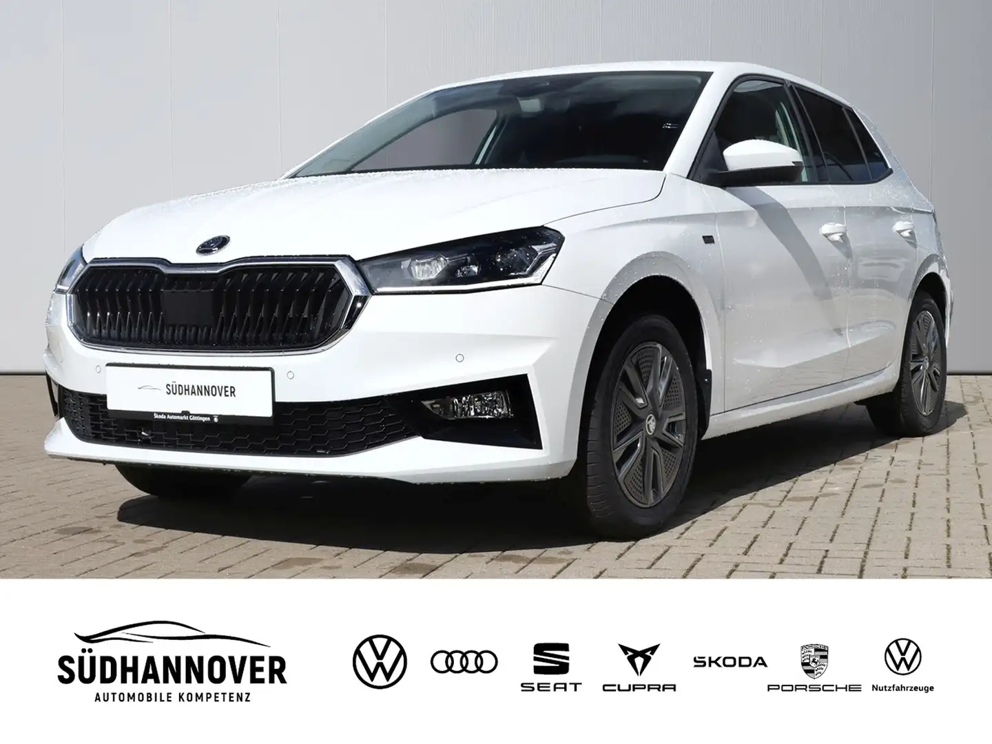 Skoda Fabia Drive 1.0 TSI 85kW +SITZHZG+PDC+KESSY+LED Weiß - 1