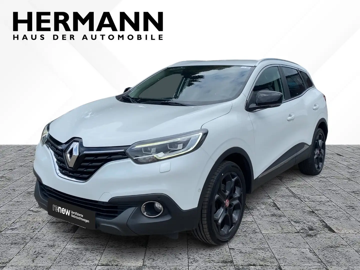 Renault Kadjar 1.6 TCe 165 ENERGY Crossborder CAM*LED*LM Wit - 1