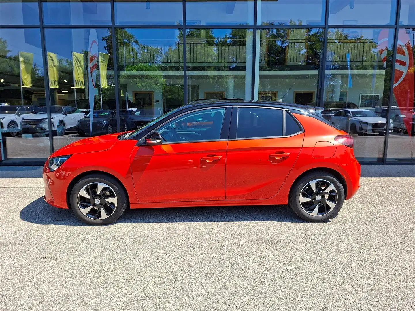 Opel Corsa Edition 5tg 1,2 75PS Alufelgen Arancione - 2