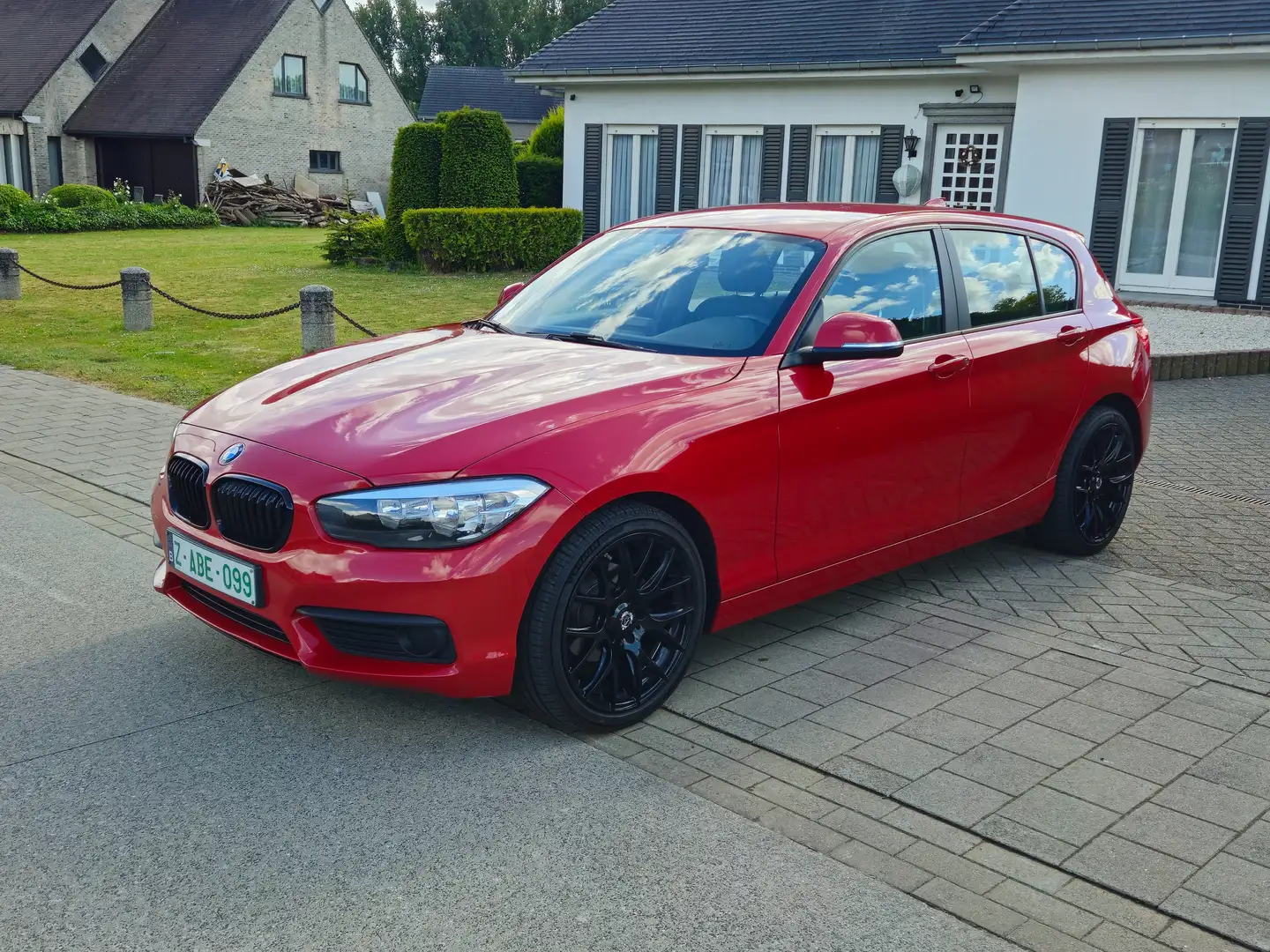 BMW 116 116i Sport Line Rood - 1