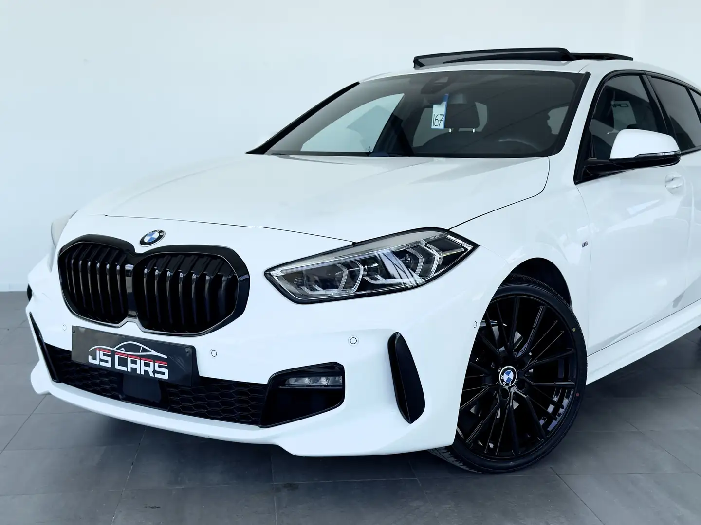 BMW 116 iA FULL PACK M-1ERPRO-T.O-GPS-CARPLAY-CAMERA-PDC Wit - 2