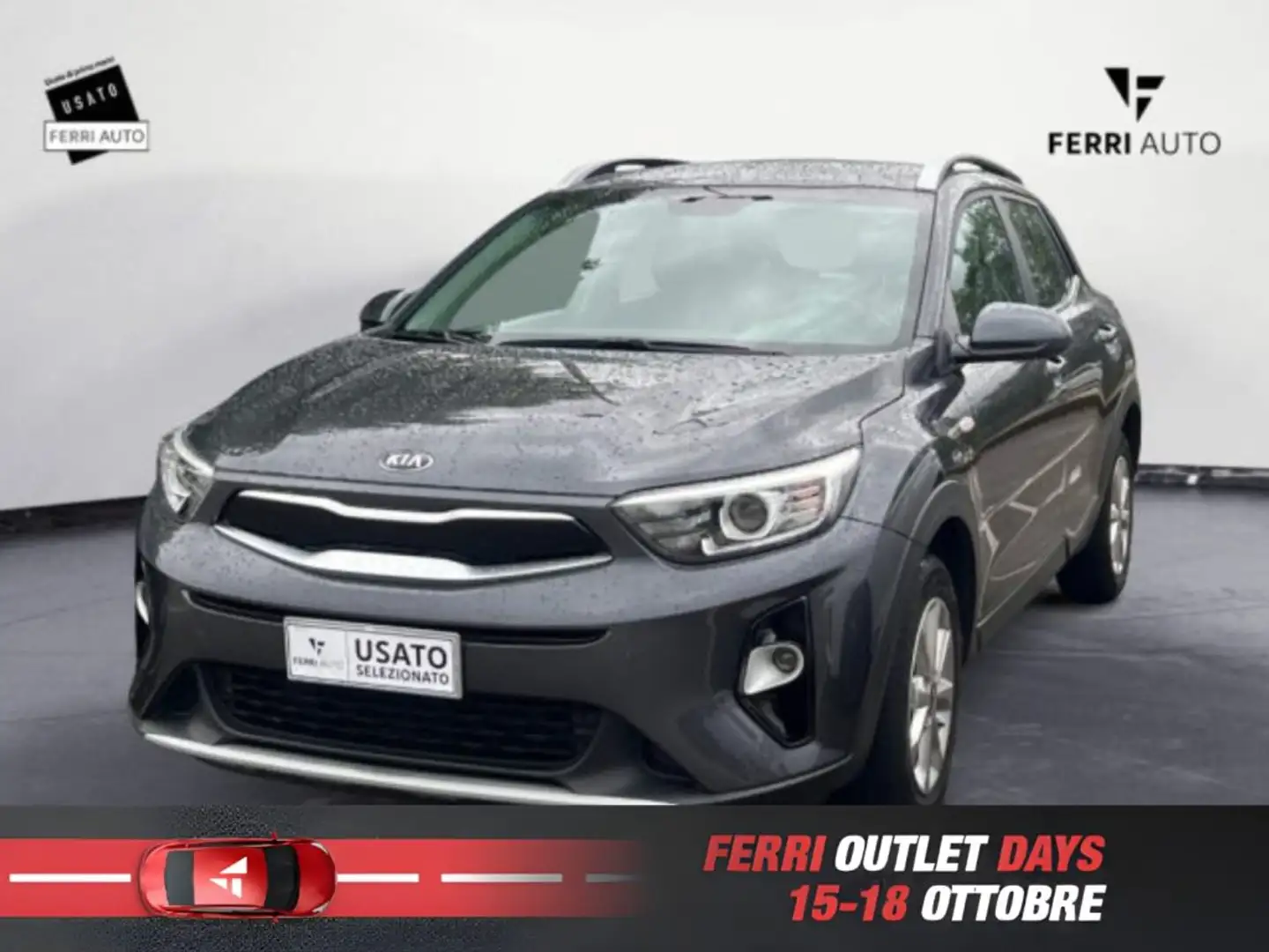 Kia Stonic 1.4 MPI 100 CV Style Gris - 1