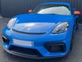 Porsche Cayman 718 GT4 Club Sport PDK ( TVA Déductible) Blauw - thumbnail 2