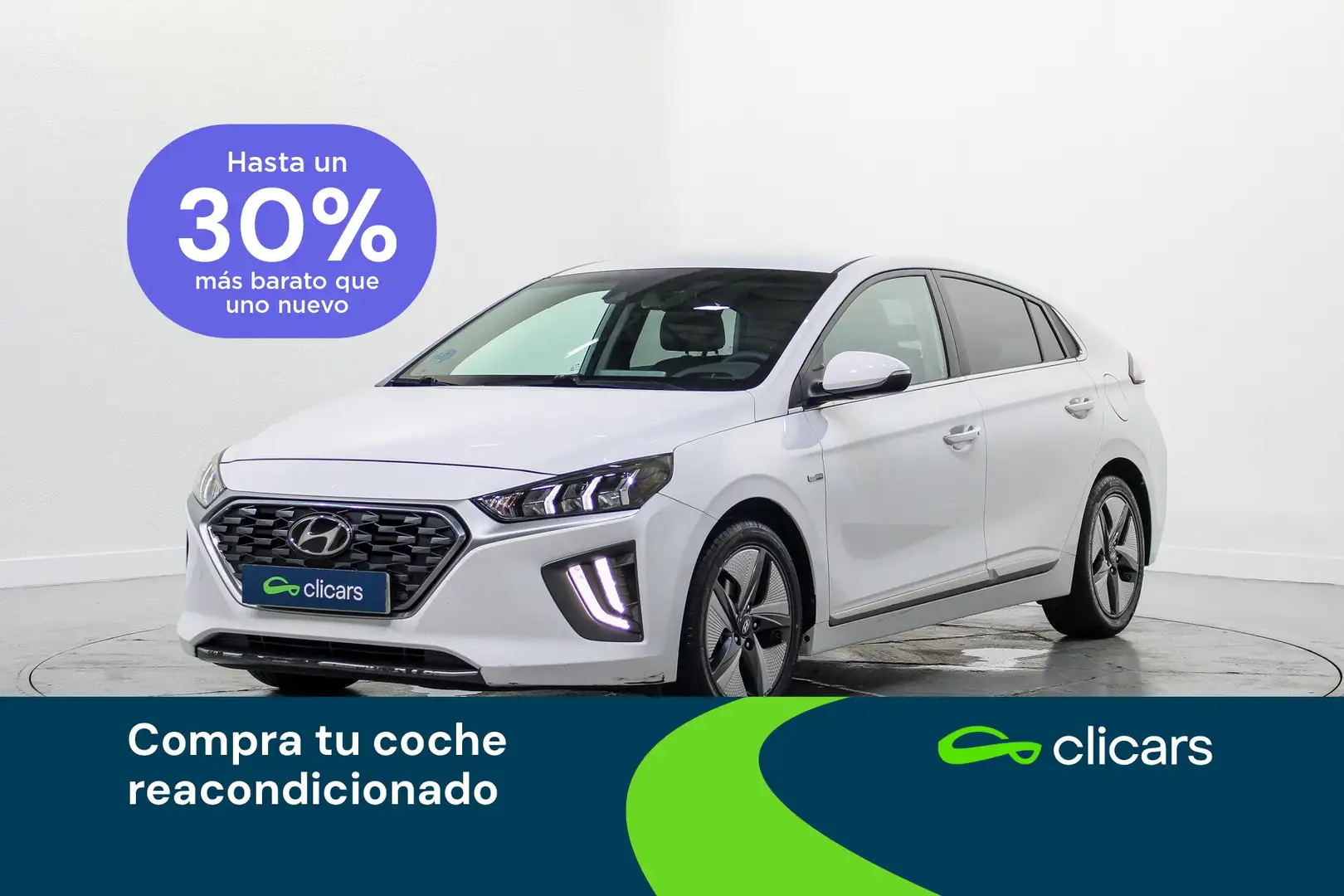 Hyundai IONIQ HEV 1.6 GDI Tecno Blanco - 1
