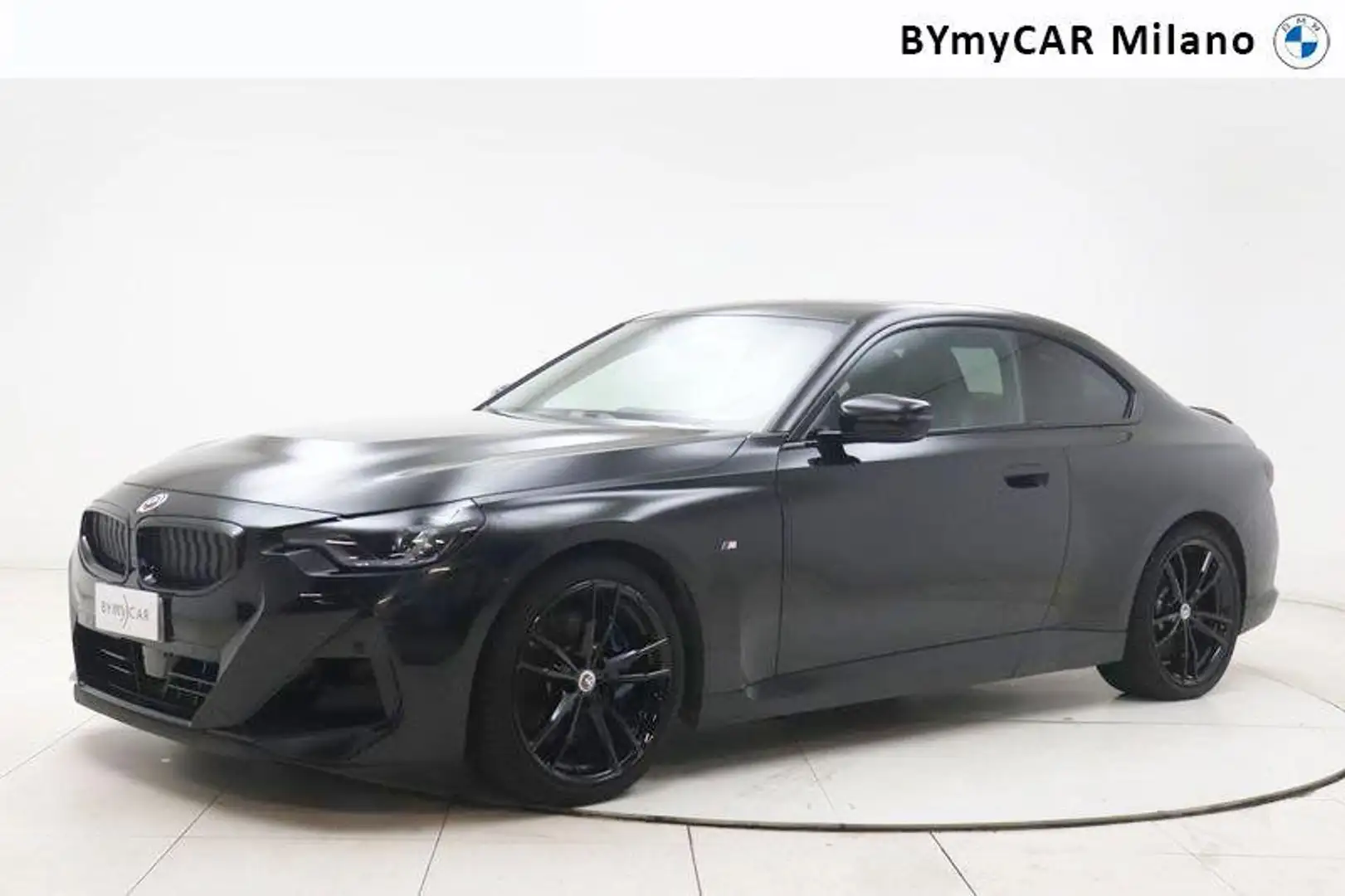 BMW 220 d Coupe mhev 48V Msport auto Nero - 1