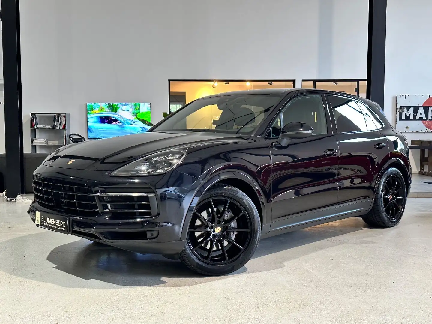Porsche Cayenne 3.0 V6 Turbo *Pano,Bose,Luft,ACC,PDLS+* Schwarz - 1