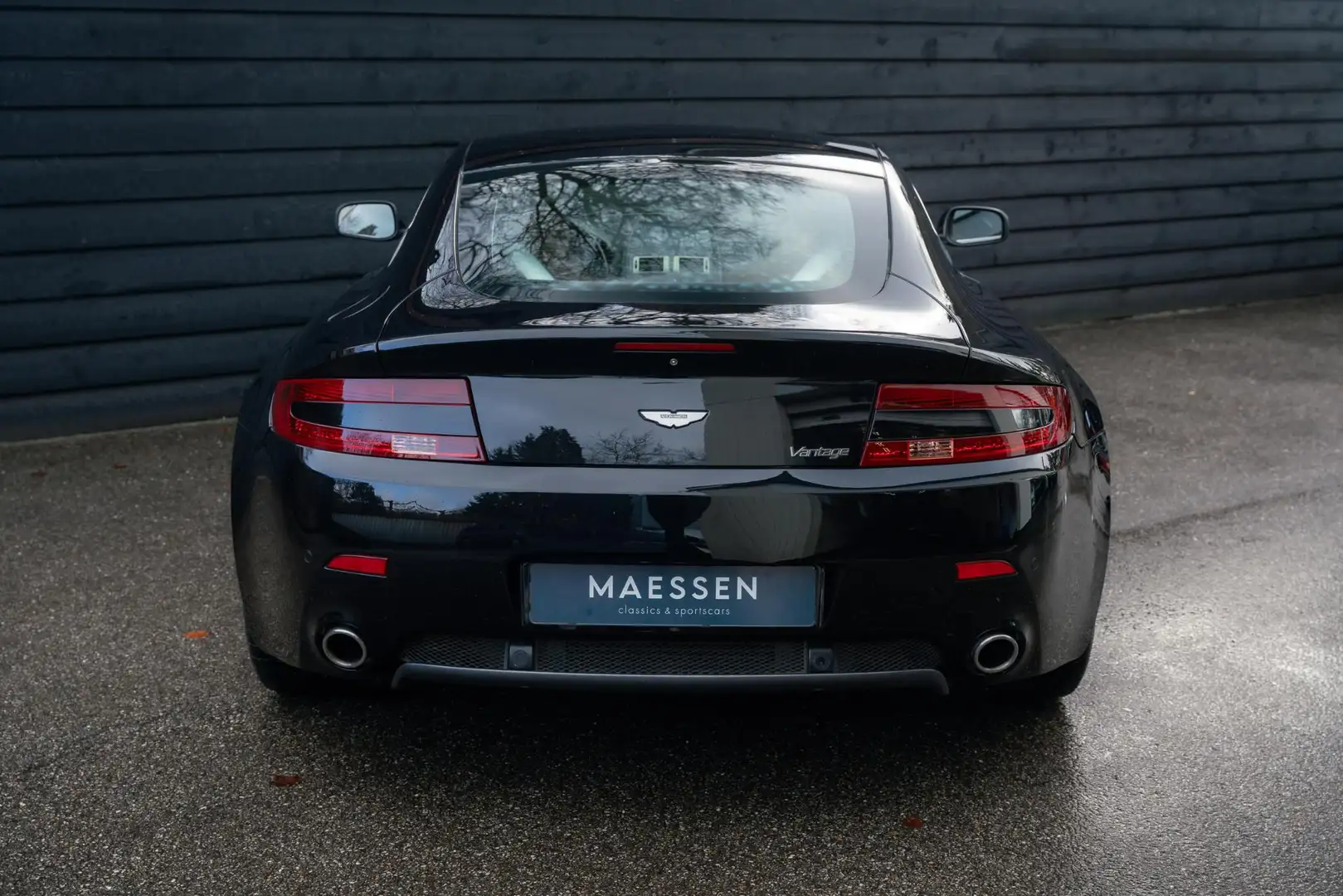 Aston Martin Vantage V8 4.3 V8 Sportshift - Kroymans onderhouden - NL A Schwarz - 2