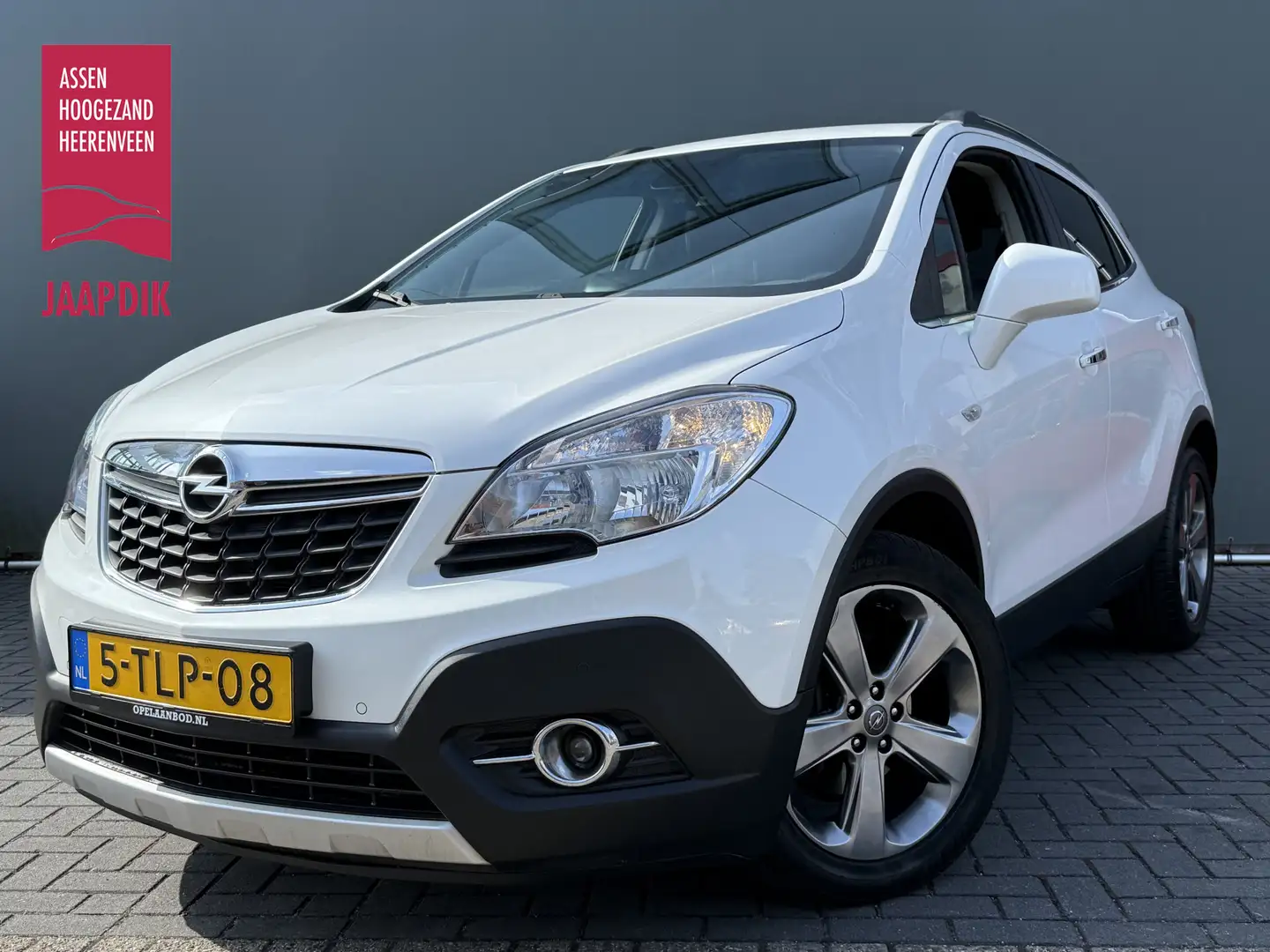 Opel Mokka BWJ 2014 1.4 141 PK T Cosmo 4x4 TREKHAAK | CLIMA | Wit - 1