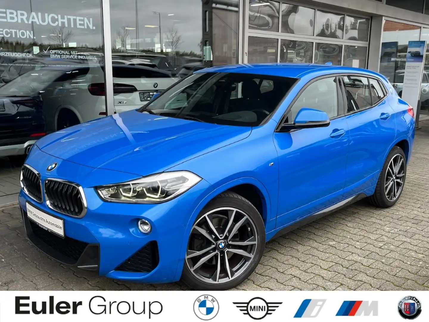 BMW X2 xDrive 20dA M-Sport Sportpaket HUD Navi LED El. He Blau - 1