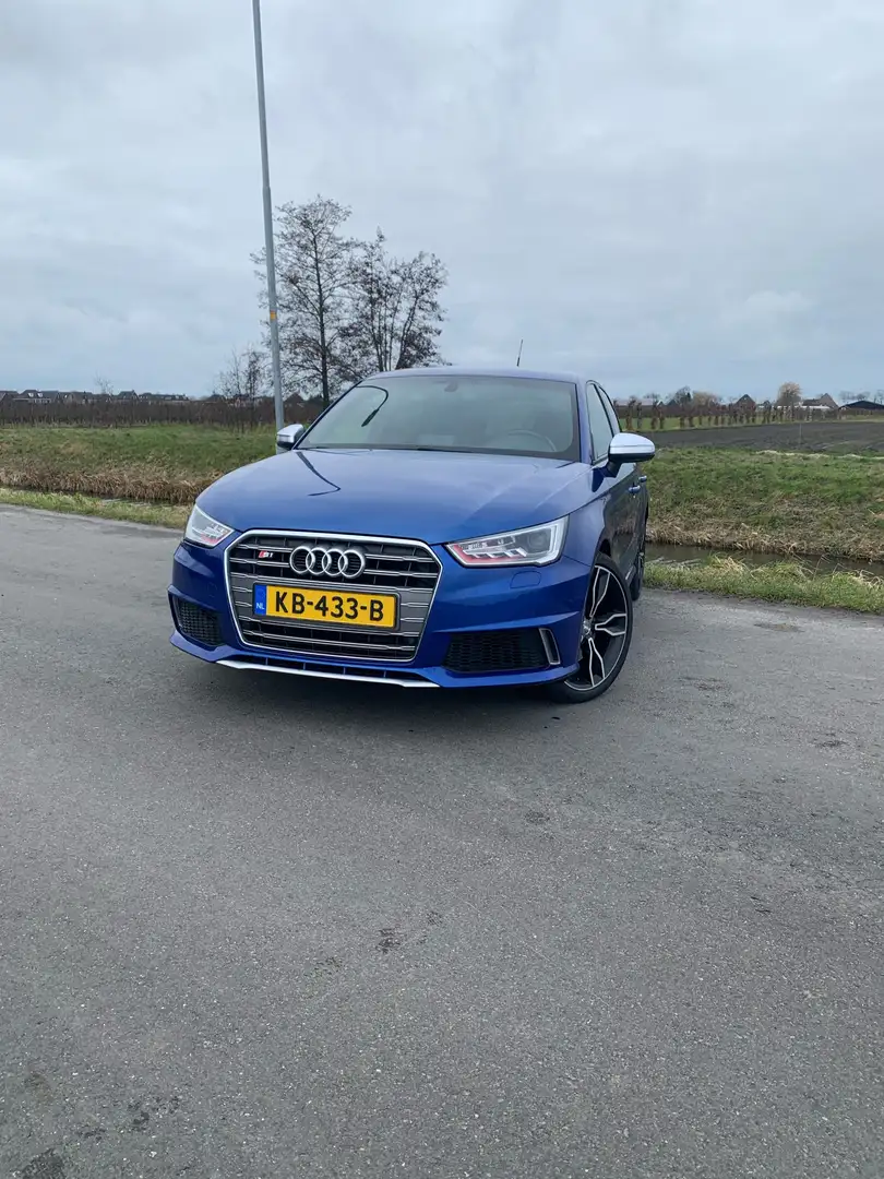 Audi S1 Full optie | 2.0 TFSI | BOSE | GOED ONDERHOUDEN Bleu - 1