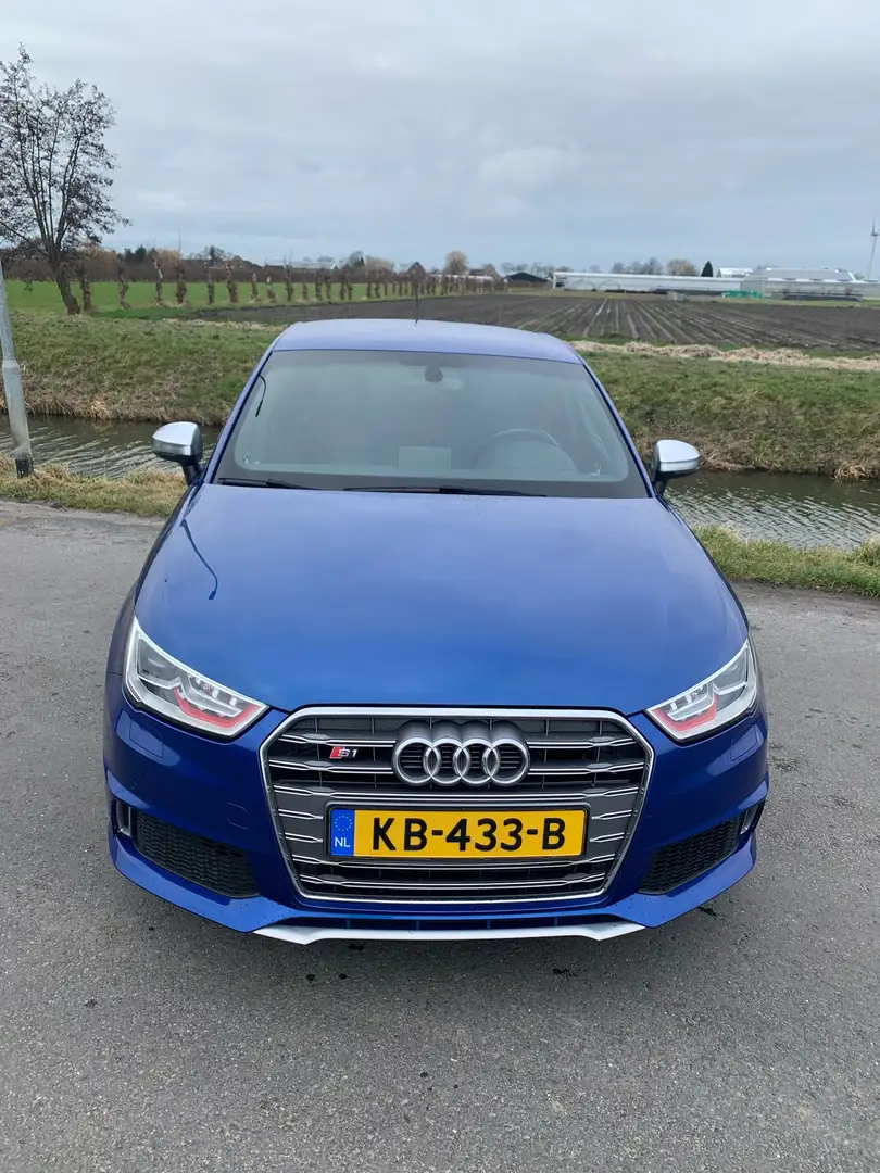 Audi S1 Full optie | 2.0 TFSI | BOSE | GOED ONDERHOUDEN Kék - 2