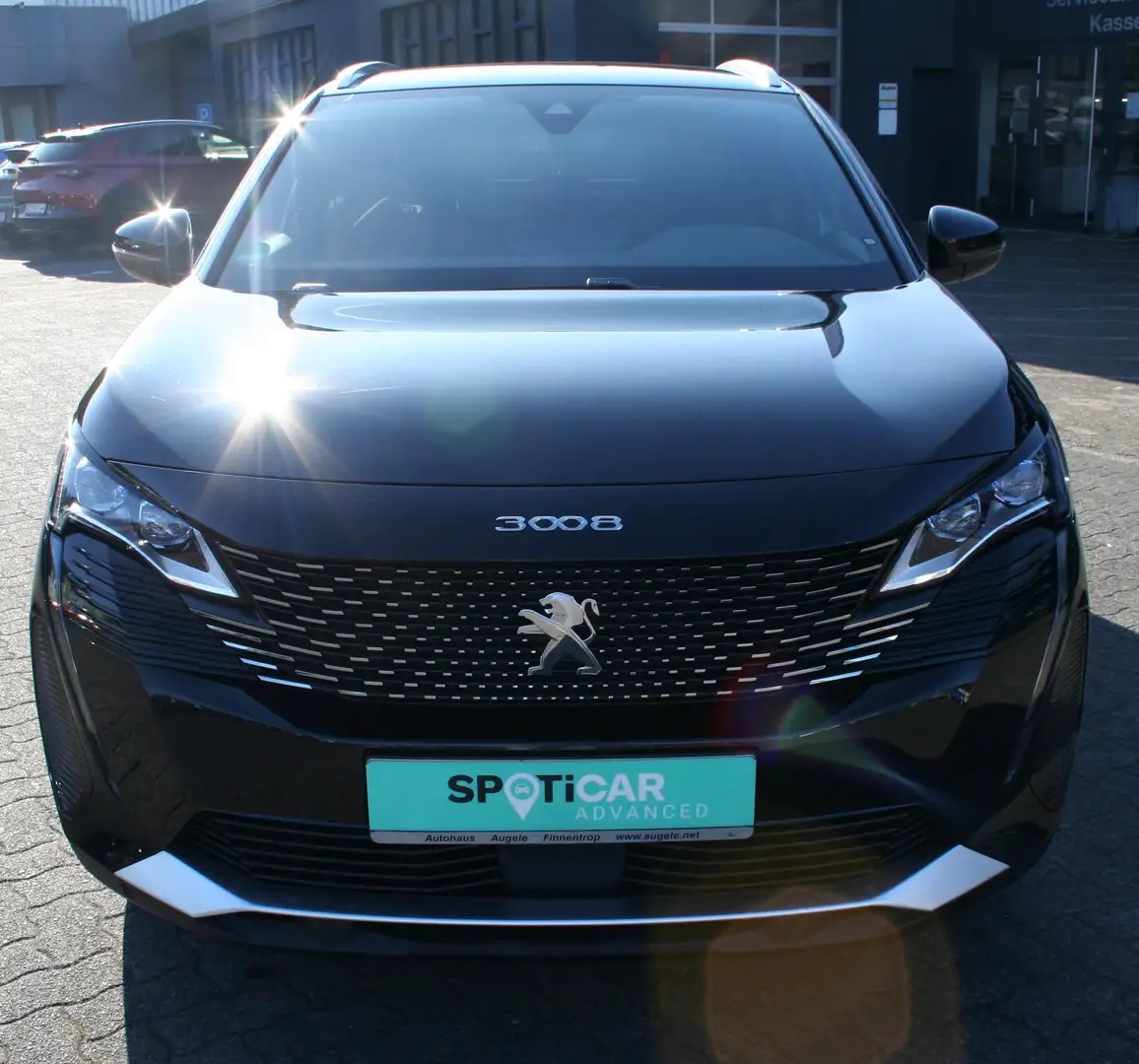 Peugeot 3008 Plug-in Hybrid 225PS GT AHK, Navi, Sitzheizung Schwarz - 2