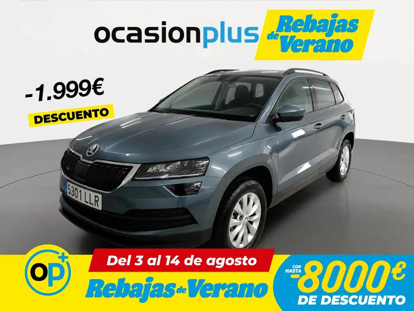 Skoda Karoq 1.0 TSI Ambition Gris - 1