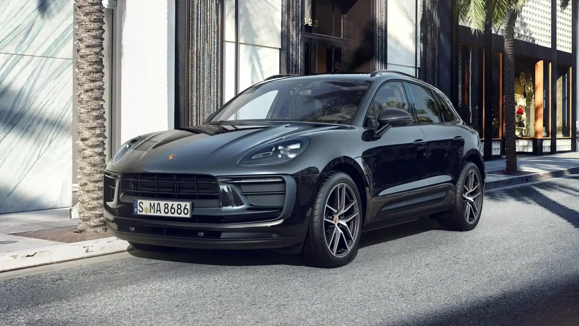 Porsche Macan |18-way |360° |Pano |75L |20" |Bose |ventilatie Noir - 1