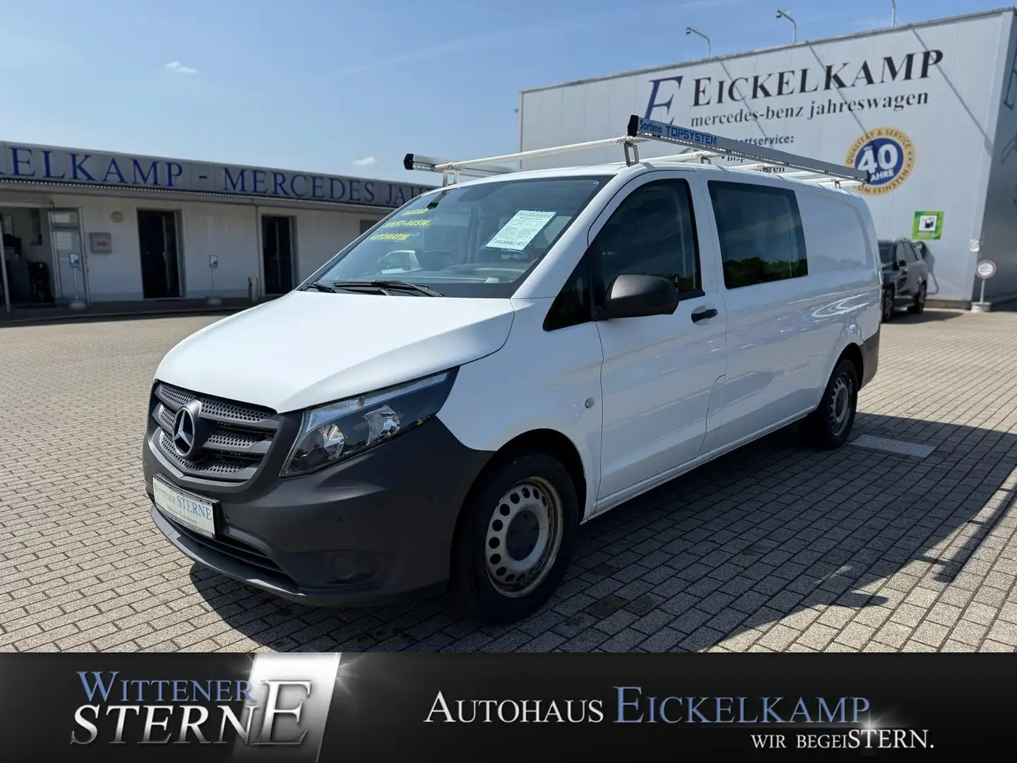Mercedes-Benz Vito 116 BT 7G 4x4 Mixto extralang REGALE KLIMA 6-SITZE Blanc - 1