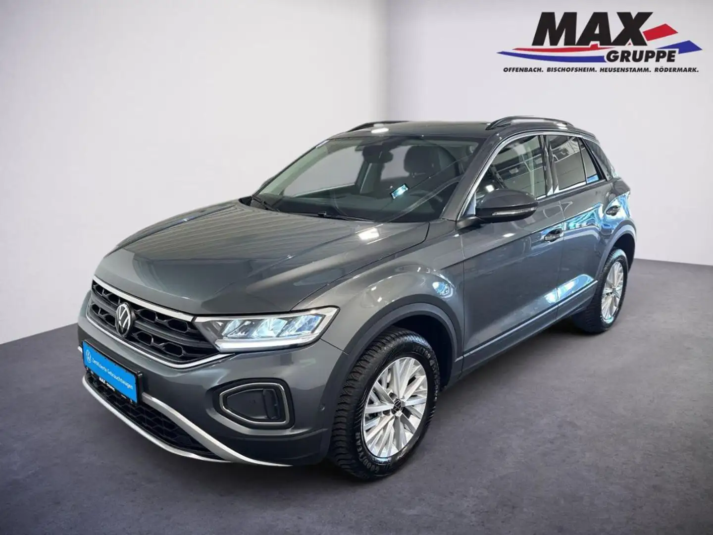 Volkswagen T-Roc 1.0 LIFE Edition Plus FULL LED+NAVI+GARANZIA VW Gris - 1