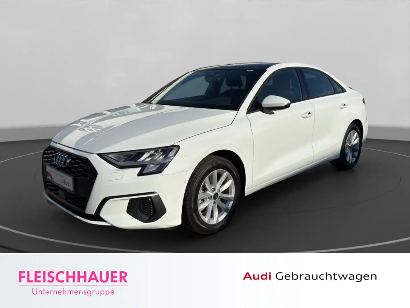 Audi A3 Lim 35 TFSI LED+PANO+NAVI+PDC+RFK+CARPLAY+PRE SENS White - 1