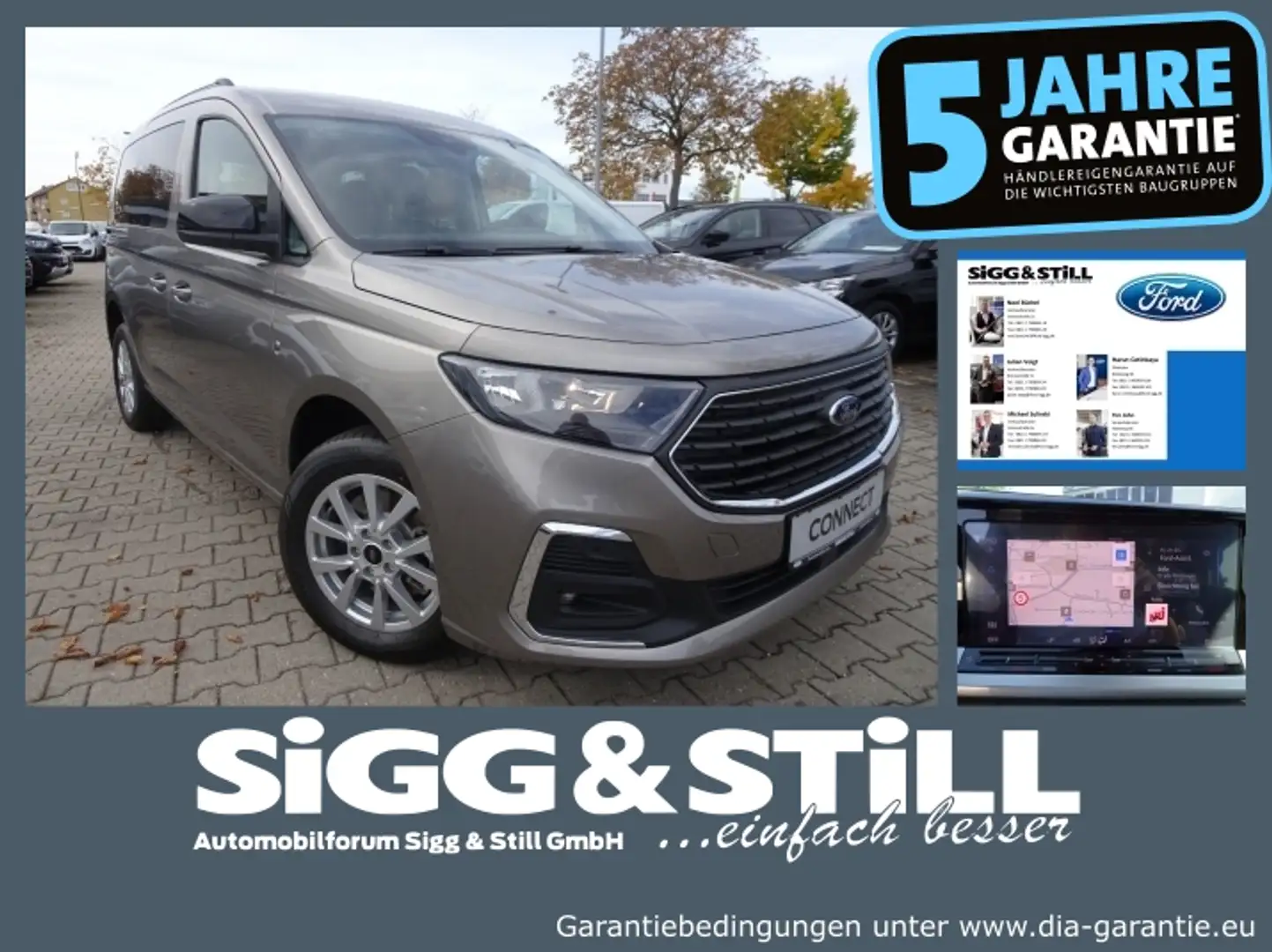 Ford Tourneo Connect Titanium L1**NEUES MODELL** IACC Silber - 1