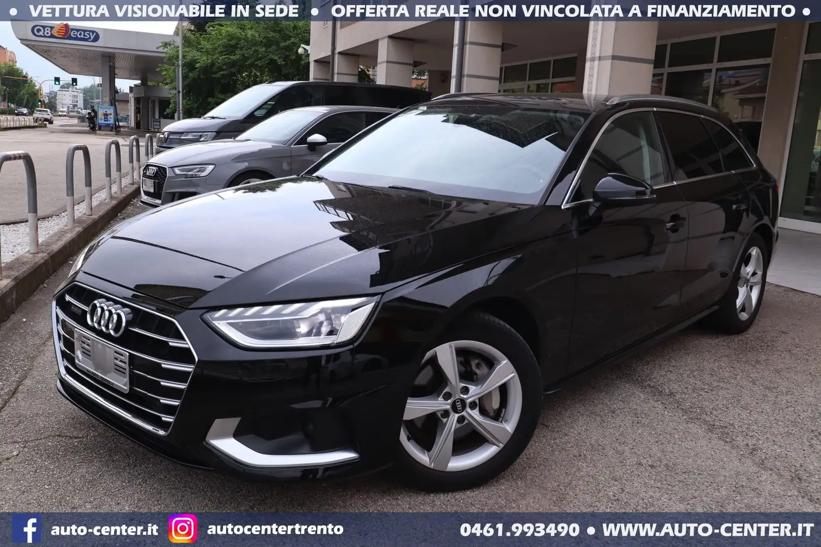 Audi A4 Avant 40 TDI quattro Stronic Advanced *GANCIO Nero - 2
