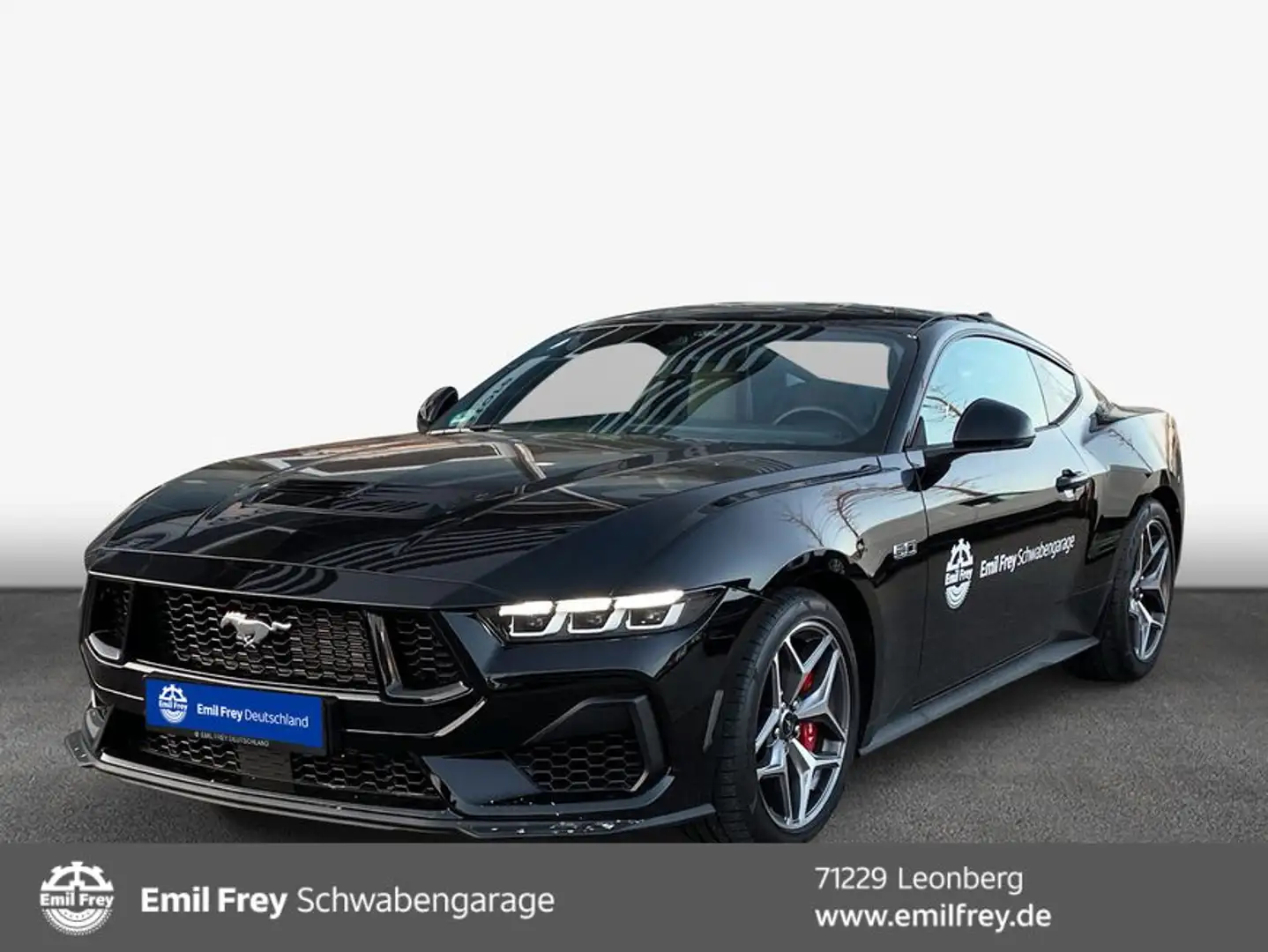 Ford Mustang Fastback 5.0 Ti-VCT V8 Aut. GT 328 kW, 2-t Noir - 1