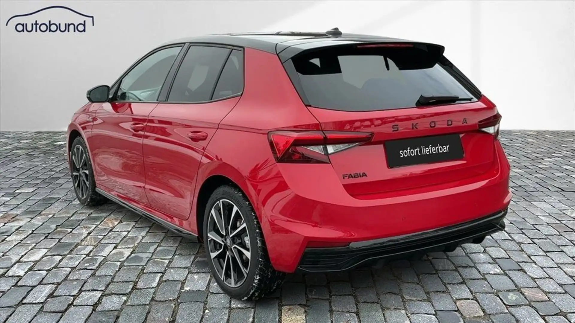 Skoda Fabia IV 1,0 TSI DSG Monte Carlo Alu KA LED Rot - 2