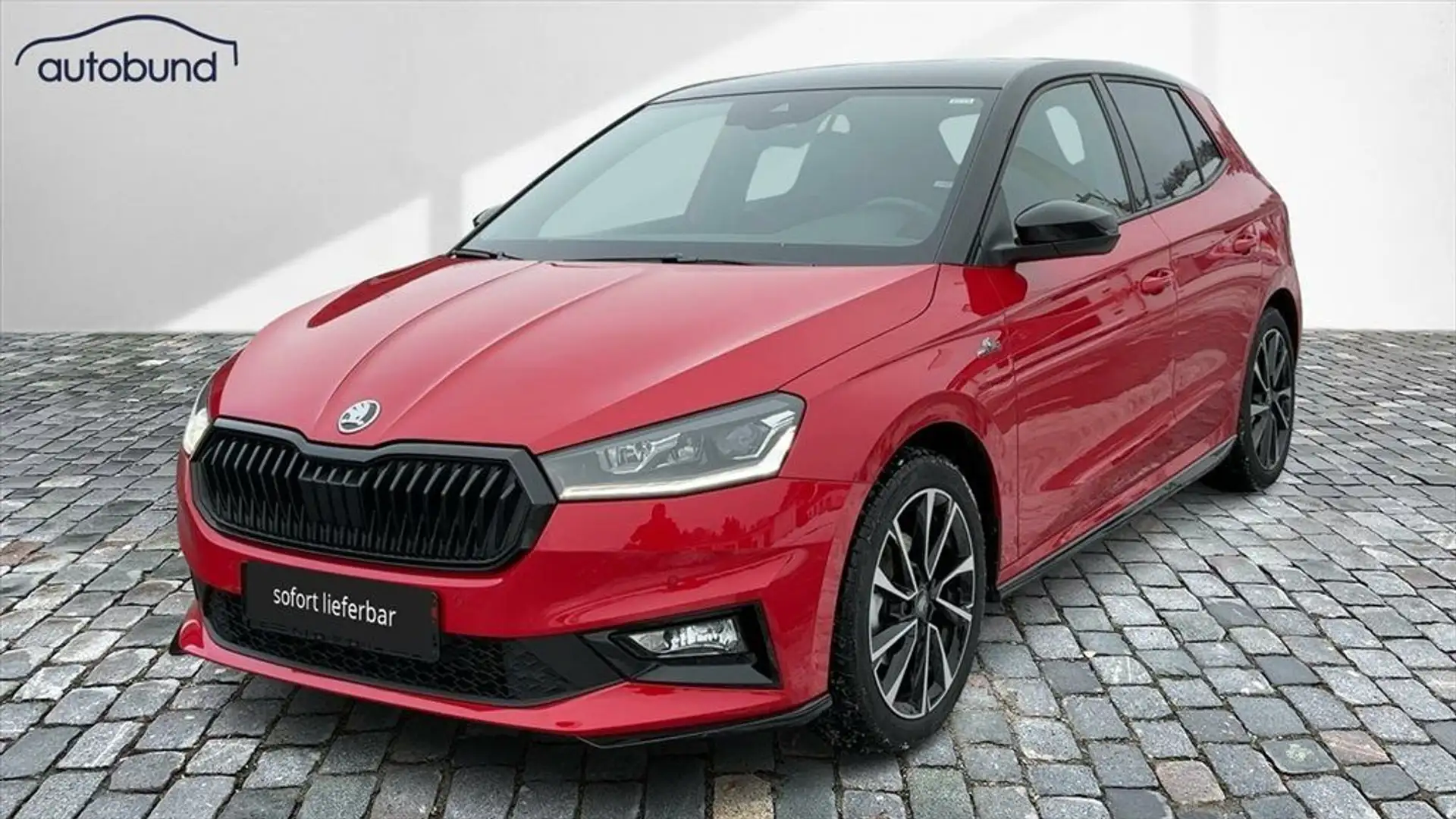 Skoda Fabia IV 1,0 TSI DSG Monte Carlo Alu KA LED Rot - 1