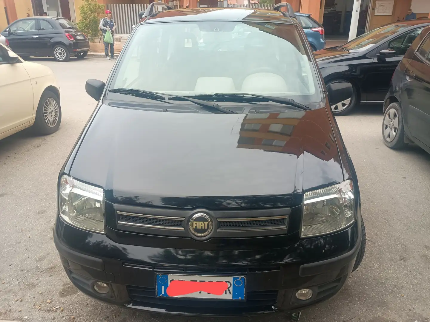 Fiat Panda 1.2 Emotion Schwarz - 1