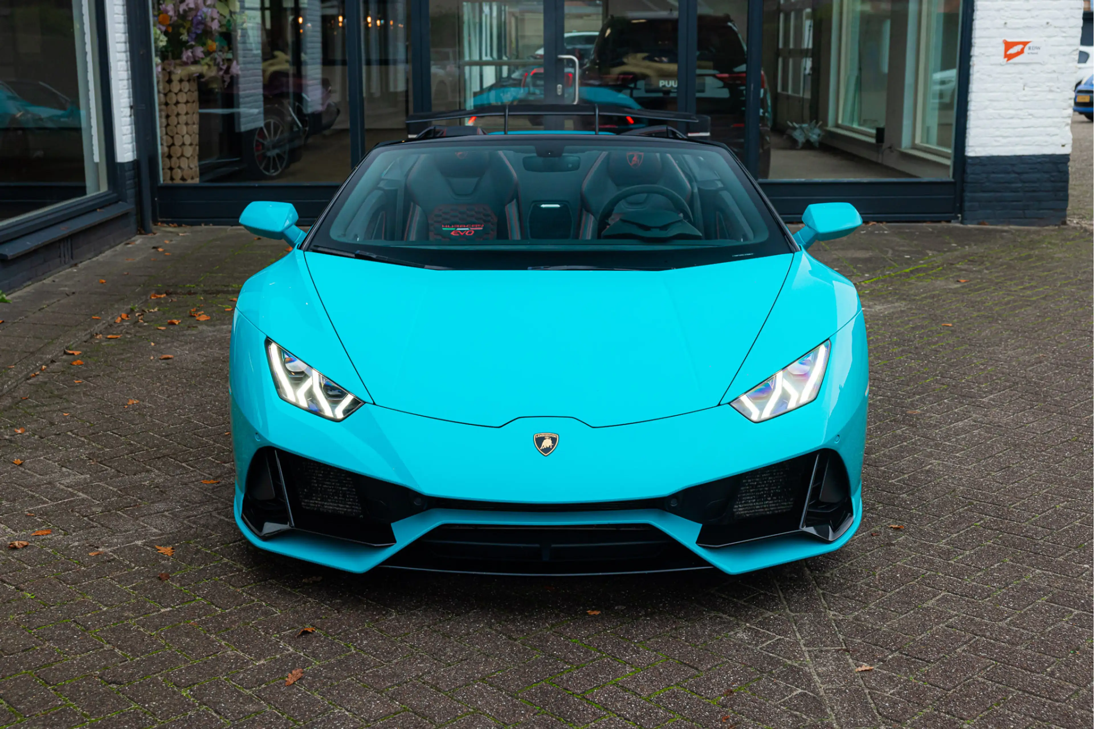 Lamborghini Huracán Evo Spyder 5.2 V10 EVO Spyder Novitec - Tiffany Bl — photo 7