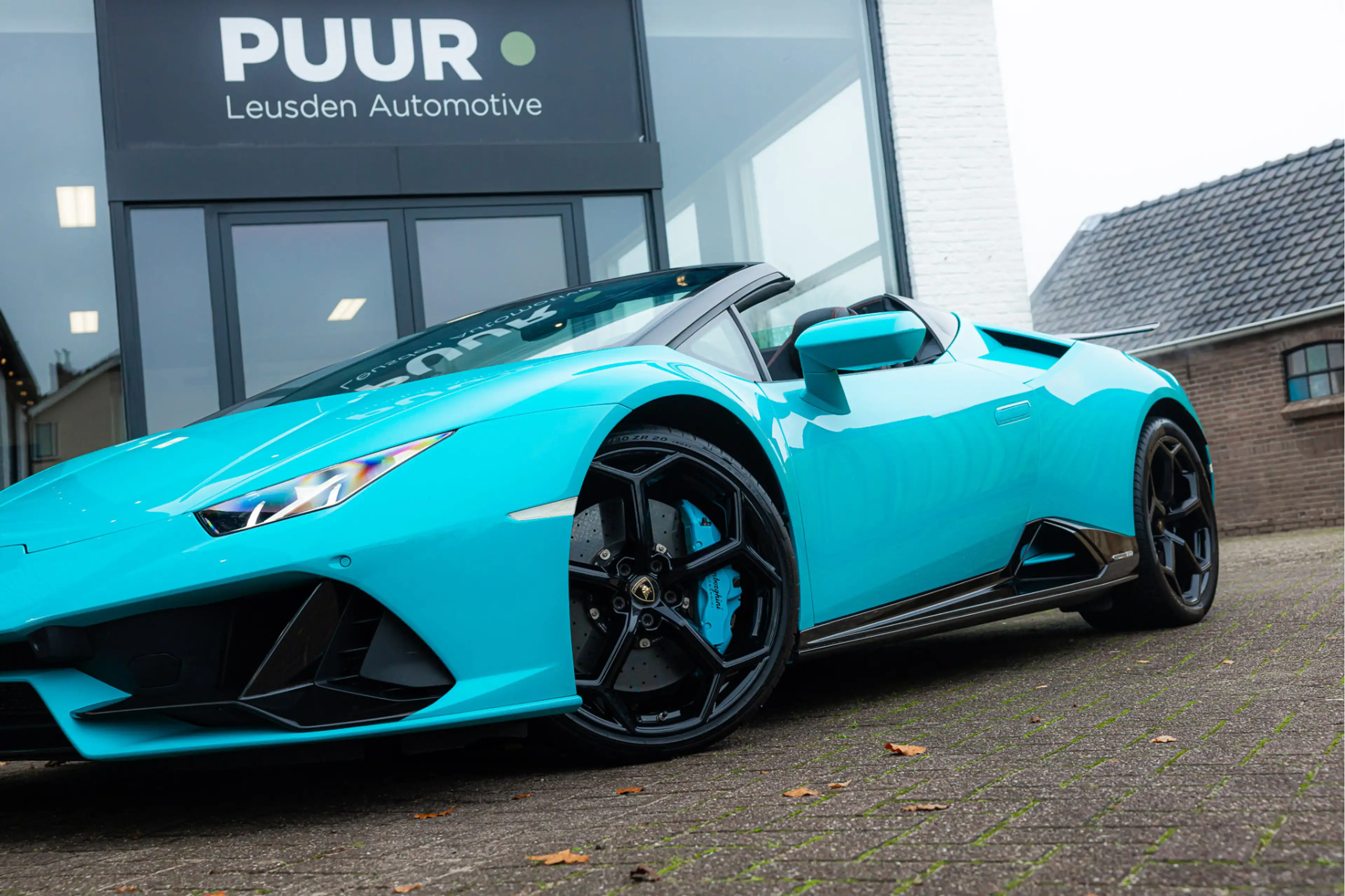 Lamborghini Huracán Evo Spyder 5.2 V10 EVO Spyder Novitec - Tiffany Bl — photo 8