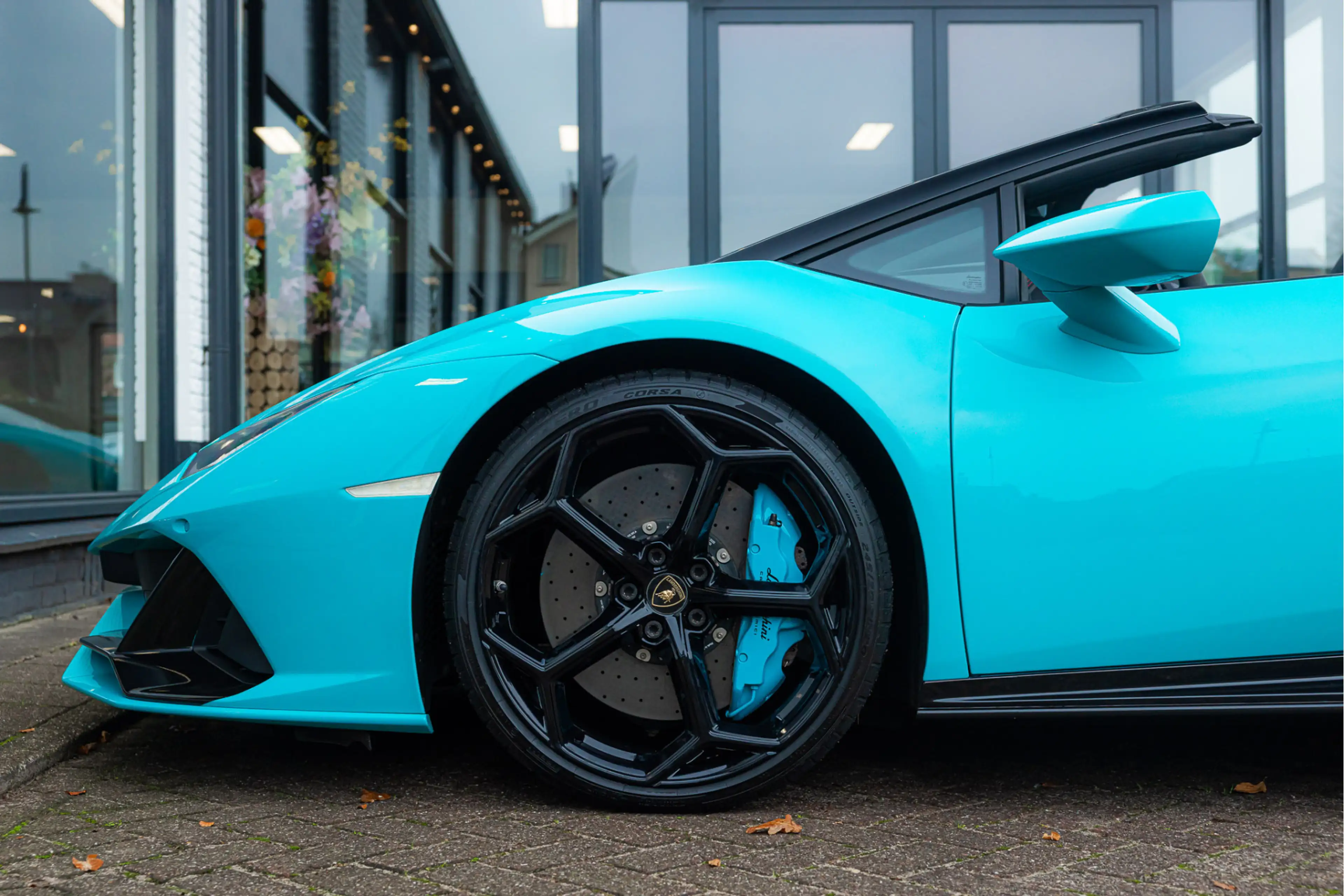 Lamborghini Huracán Evo Spyder 5.2 V10 EVO Spyder Novitec - Tiffany Bl — photo 4