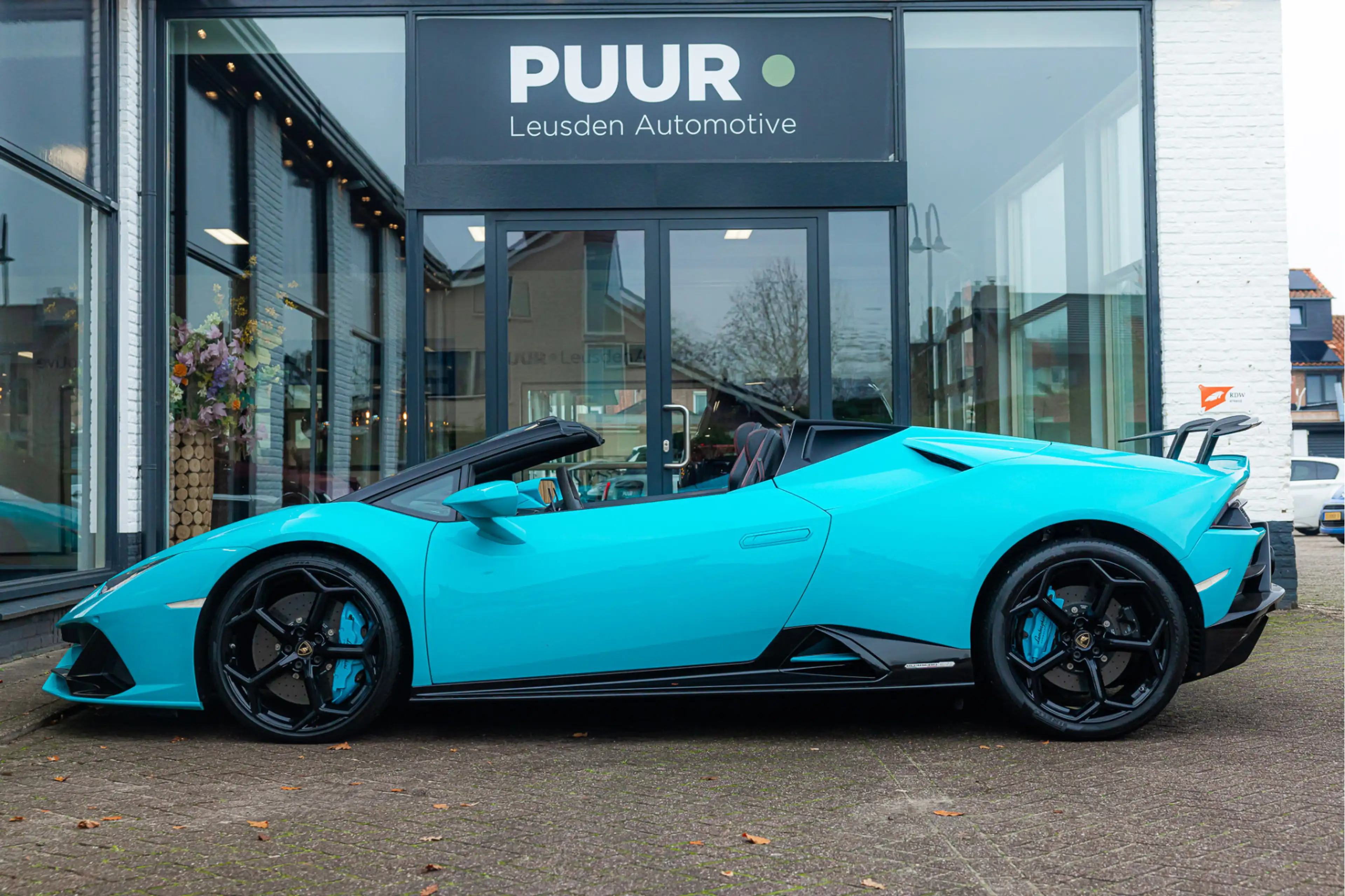 Lamborghini Huracán Evo Spyder 5.2 V10 EVO Spyder Novitec - Tiffany Bl — photo 3