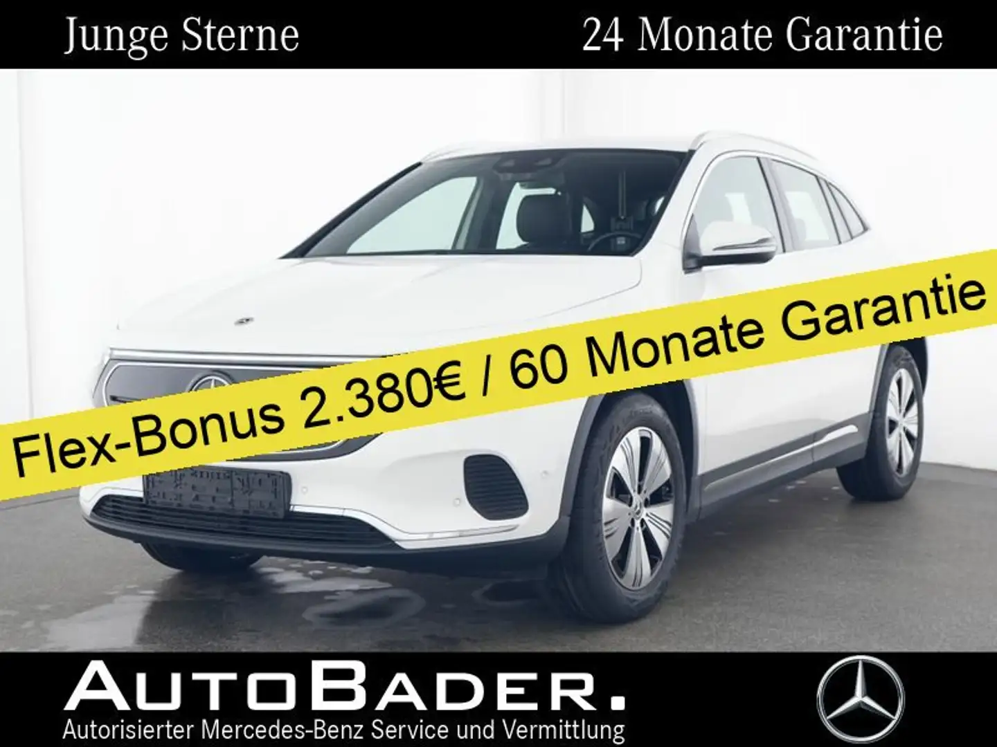 Mercedes-Benz EQA 300 EQA 300 4M Advanced MBUX Park-Spgl-Pkt RFK VzAss Blanc - 1