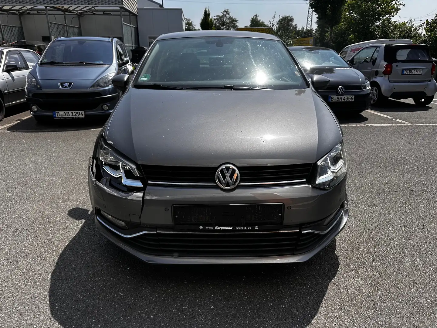 Volkswagen Polo Allstar BMT UNFALL Przypadkowe uszkodzenie Grijs - 2
