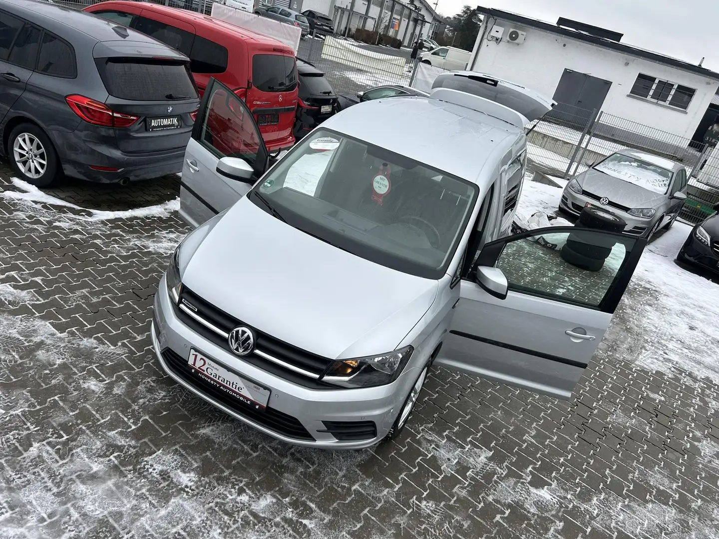 Volkswagen Caddy ERDGAS/BENZIN 1.4 TGI Kasten BLUEMOTION*NAVIGA... Silber - 2