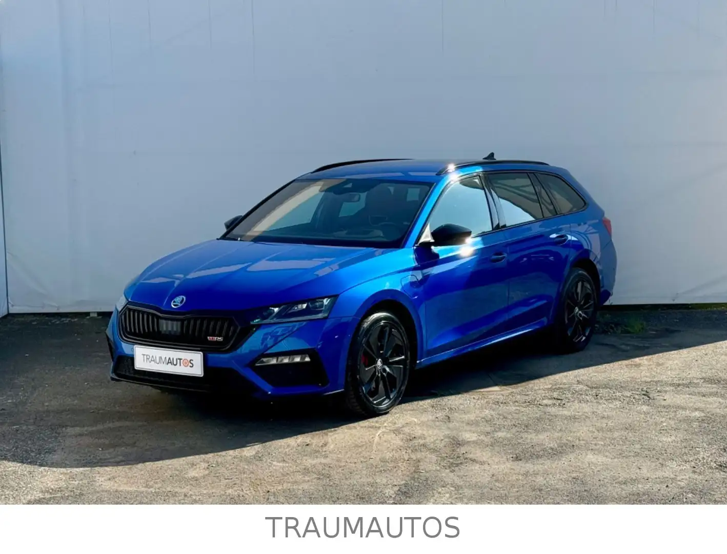 Skoda Octavia Combi RS iV 245PS *HEAD UP*AHK* Blau - 1