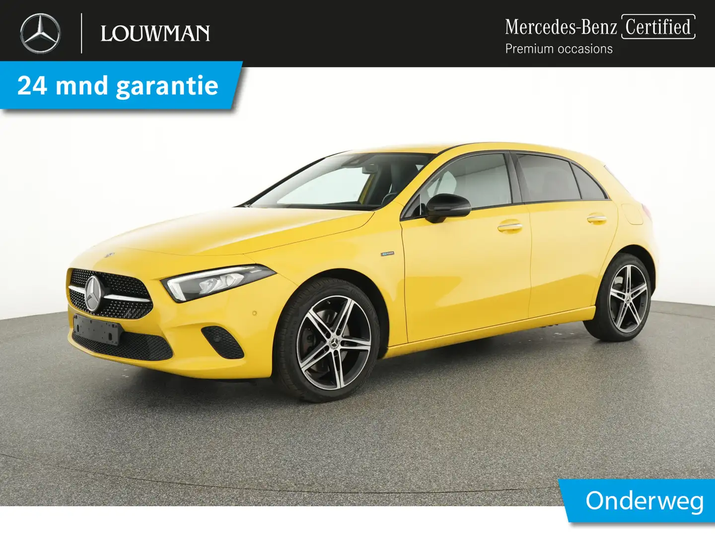 Mercedes-Benz A 250 e NIght Plug-In Hybride Nightpakket | Trekhaak | A Jaune - 1