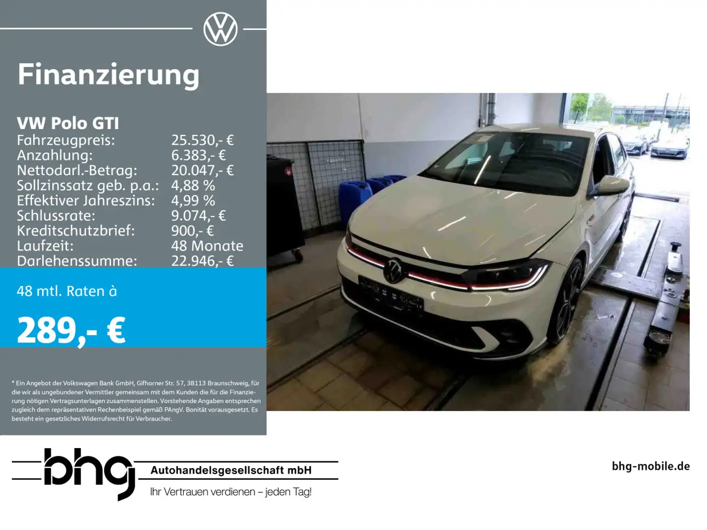 Volkswagen Polo GTI DSG Sport-Select beats Kamera Climatron Weiß - 1