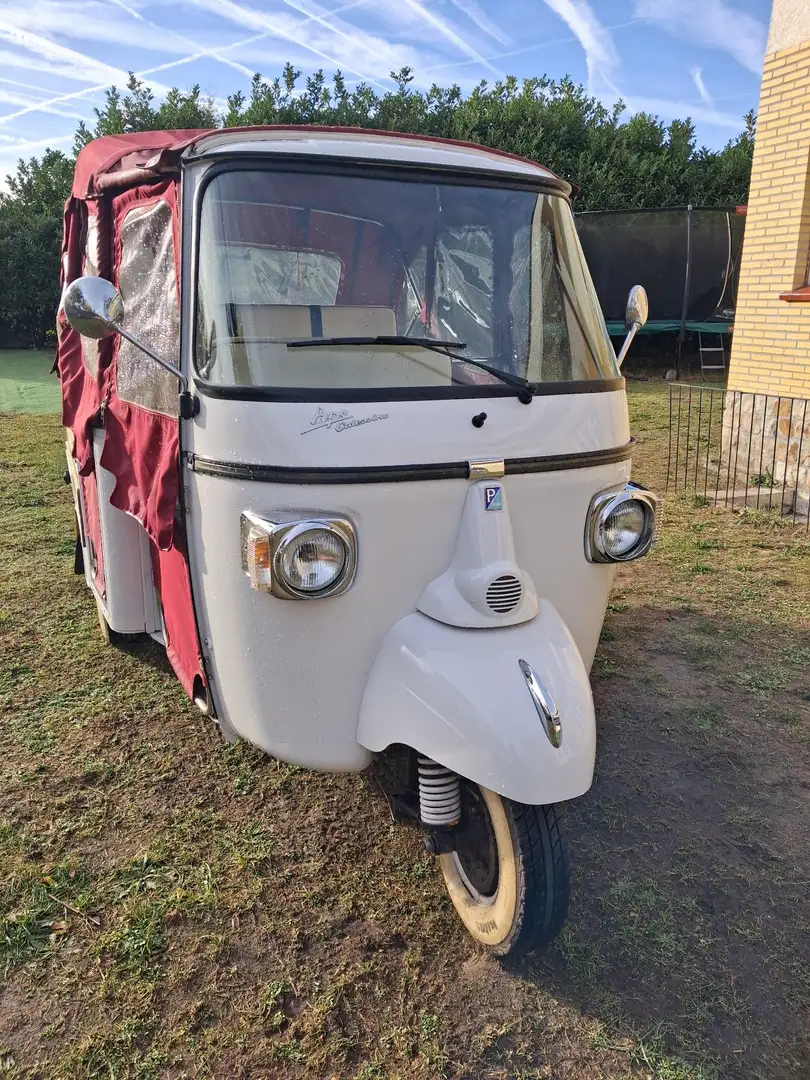 Piaggio Ape Calessino 422cc diesel nr233/600 Blanc - 1